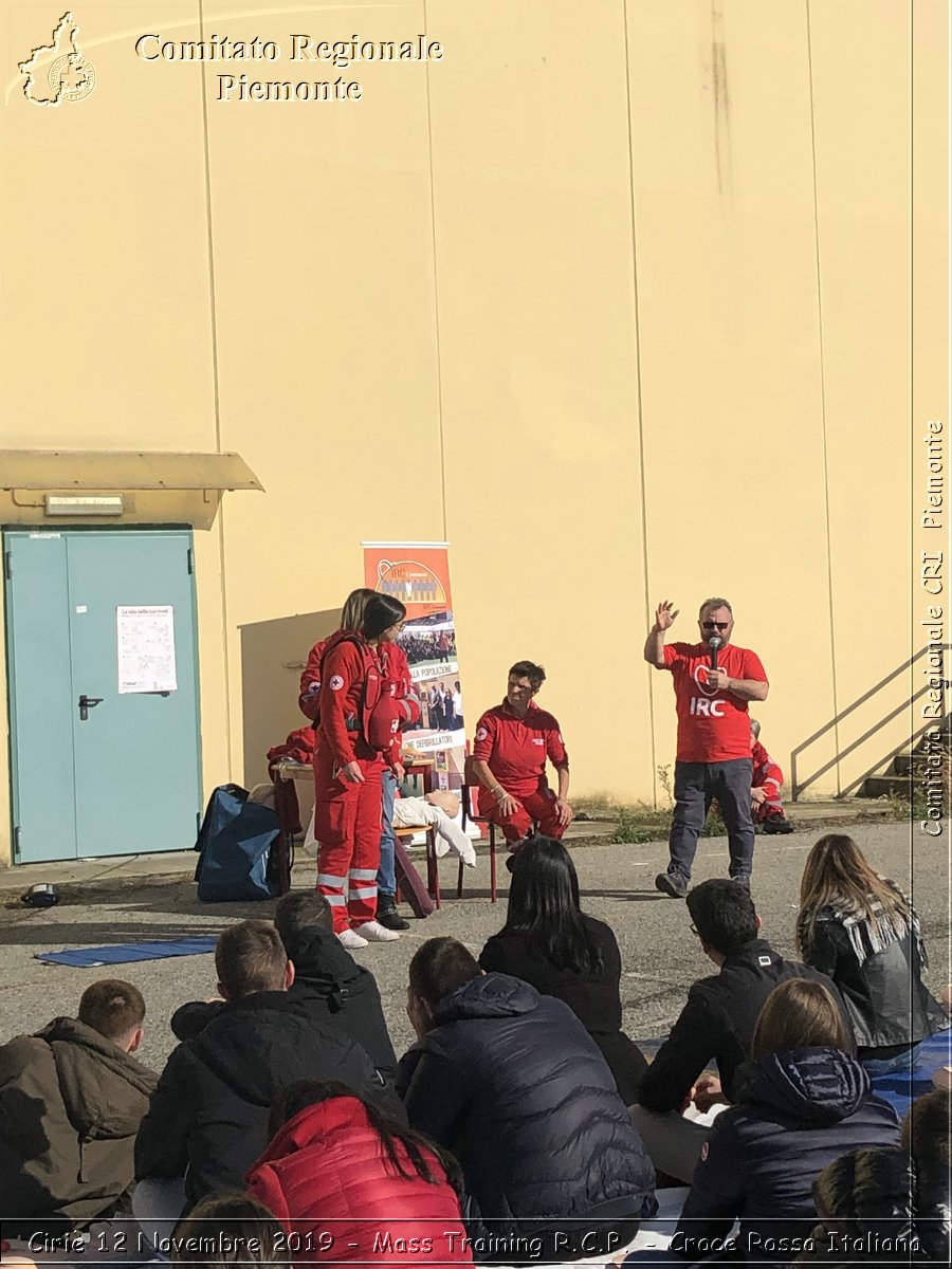 Ciri 12 Novembre 2019 - Mass Training R.C.P. - Croce Rossa Italiana