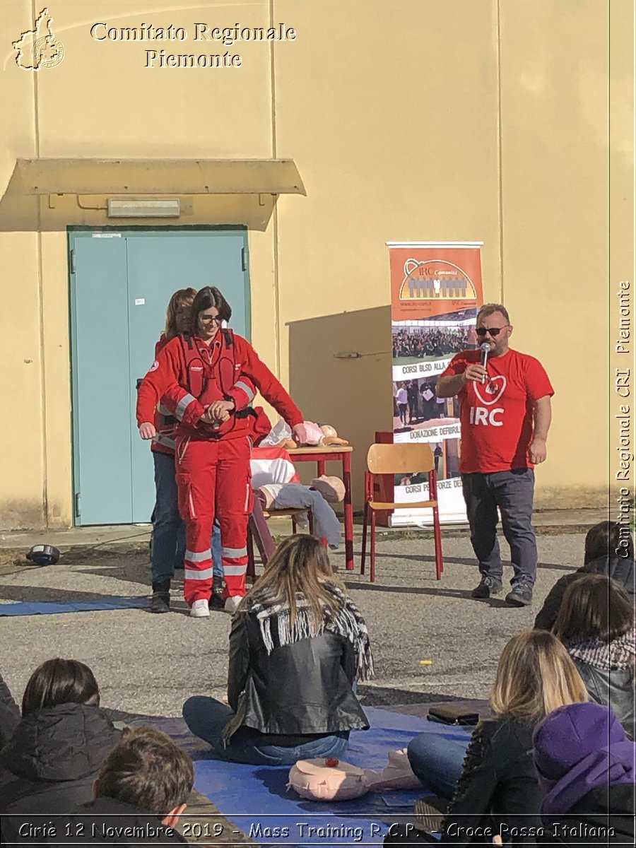 Ciri 12 Novembre 2019 - Mass Training R.C.P. - Croce Rossa Italiana