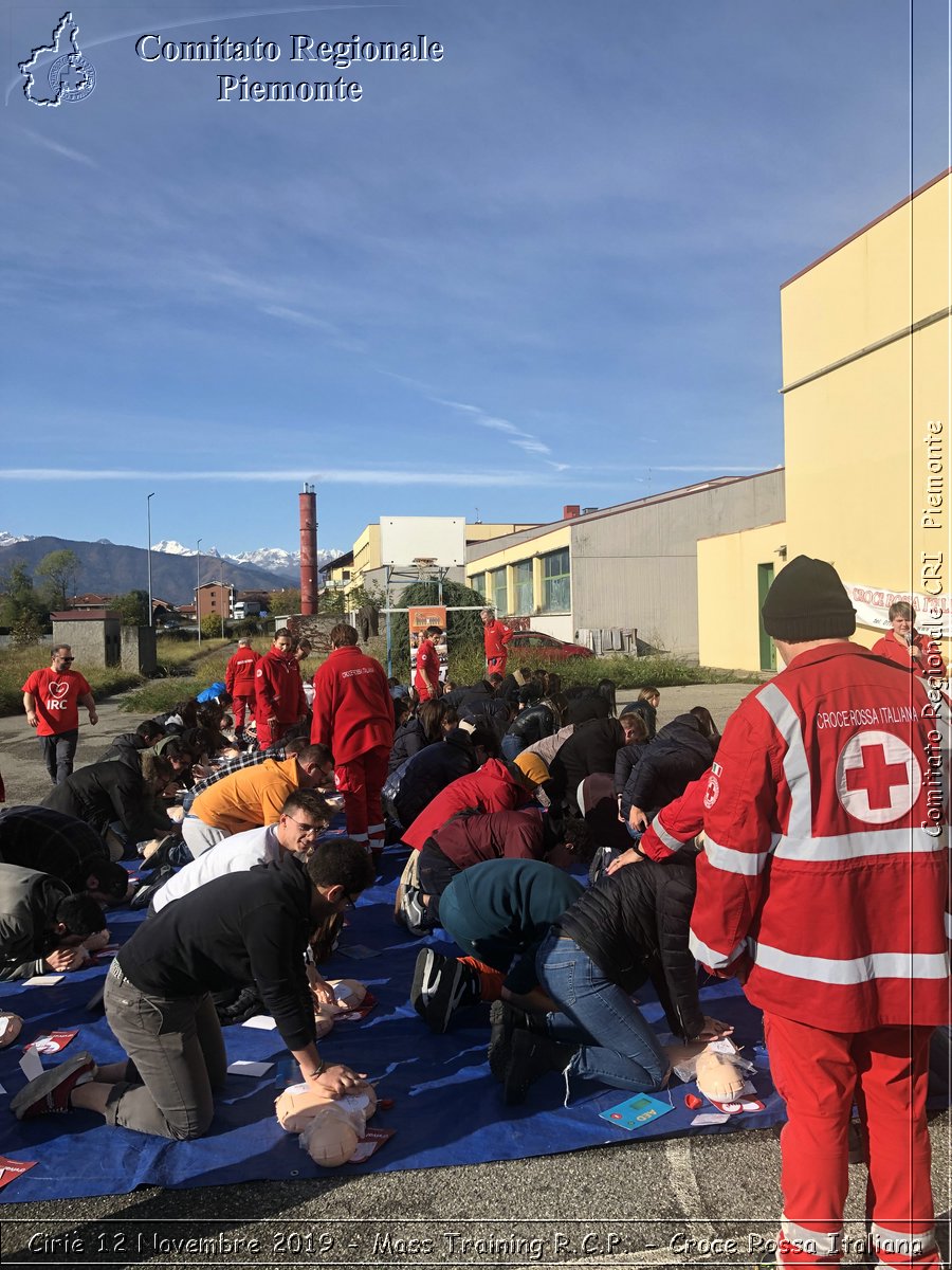 Ciri 12 Novembre 2019 - Mass Training R.C.P. - Croce Rossa Italiana