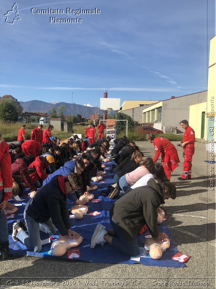 Ciri 12 Novembre 2019 - Mass Training R.C.P. - Croce Rossa Italiana