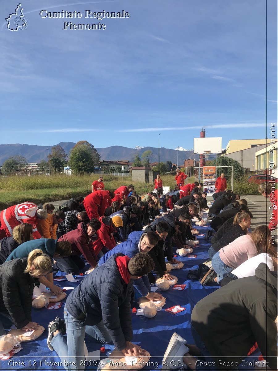 Ciri 12 Novembre 2019 - Mass Training R.C.P. - Croce Rossa Italiana