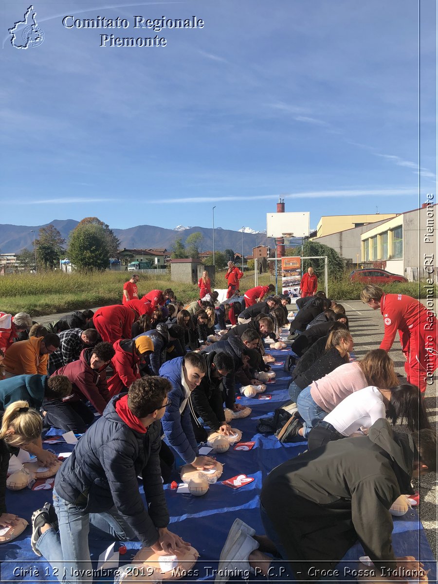 Ciri 12 Novembre 2019 - Mass Training R.C.P. - Croce Rossa Italiana