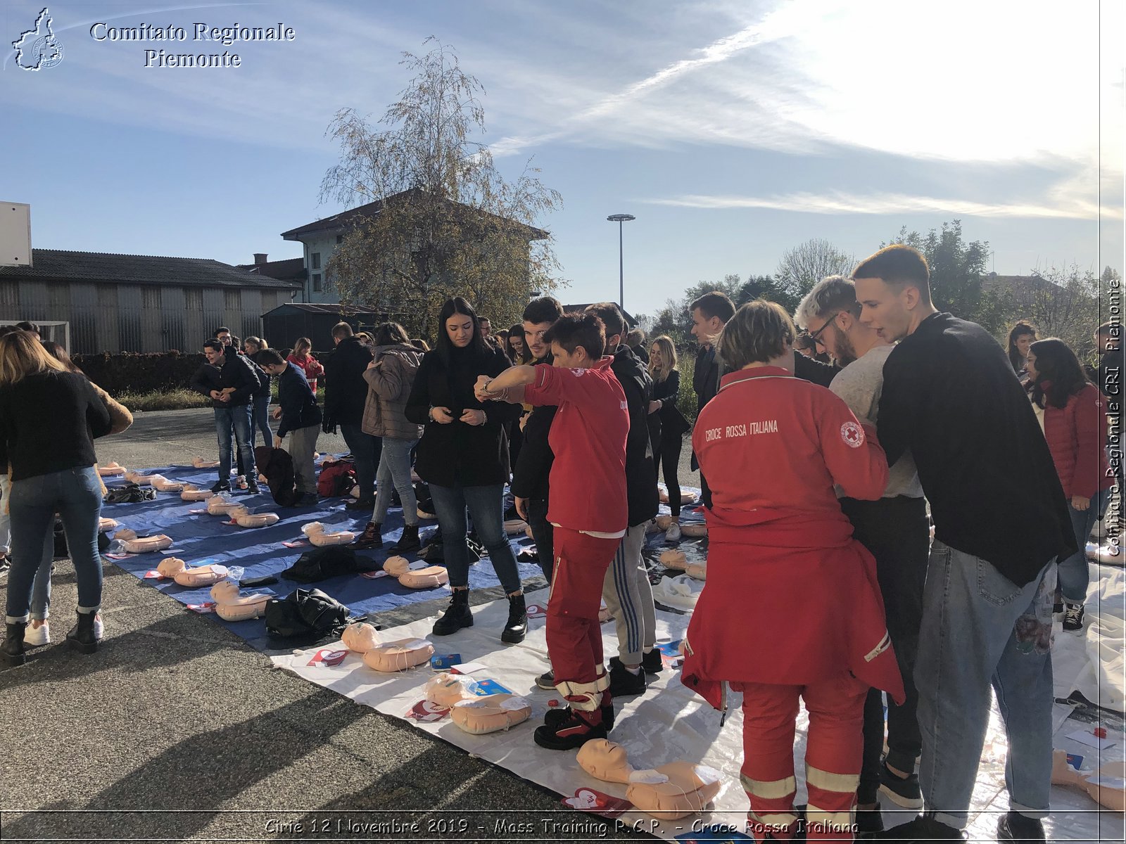 Ciri 12 Novembre 2019 - Mass Training R.C.P. - Croce Rossa Italiana