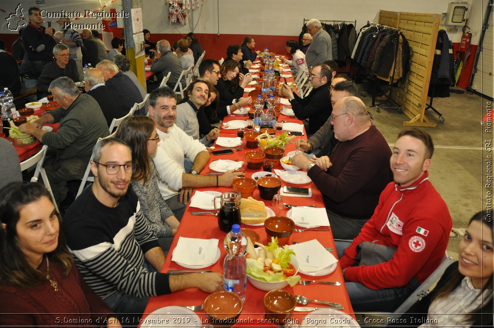 S.Damiano d'Asti 16 Novembre 2019 - La tradizionale serata della "Bagna Cada" - Croce Rossa Italiana