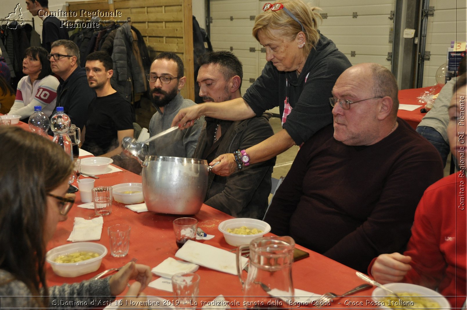 S.Damiano d'Asti 16 Novembre 2019 - La tradizionale serata della "Bagna Cada" - Croce Rossa Italiana