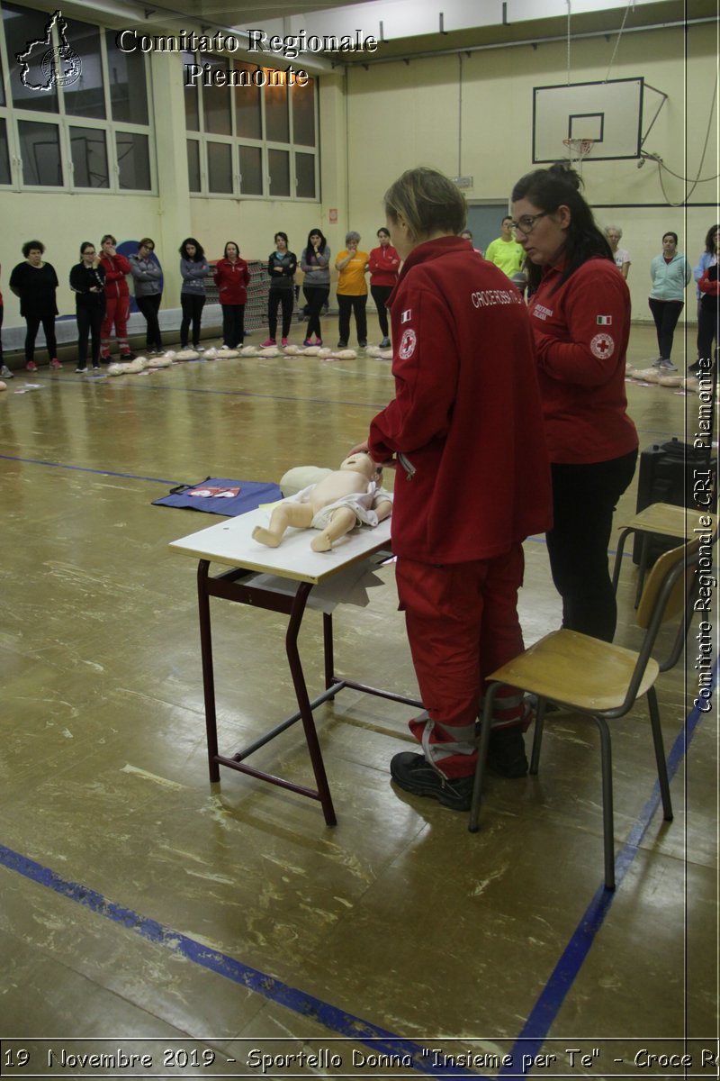 Grosso C.se 19 Novembre 2019 - Sportello Donna "Insieme per Te" - Croce Rossa Italiana