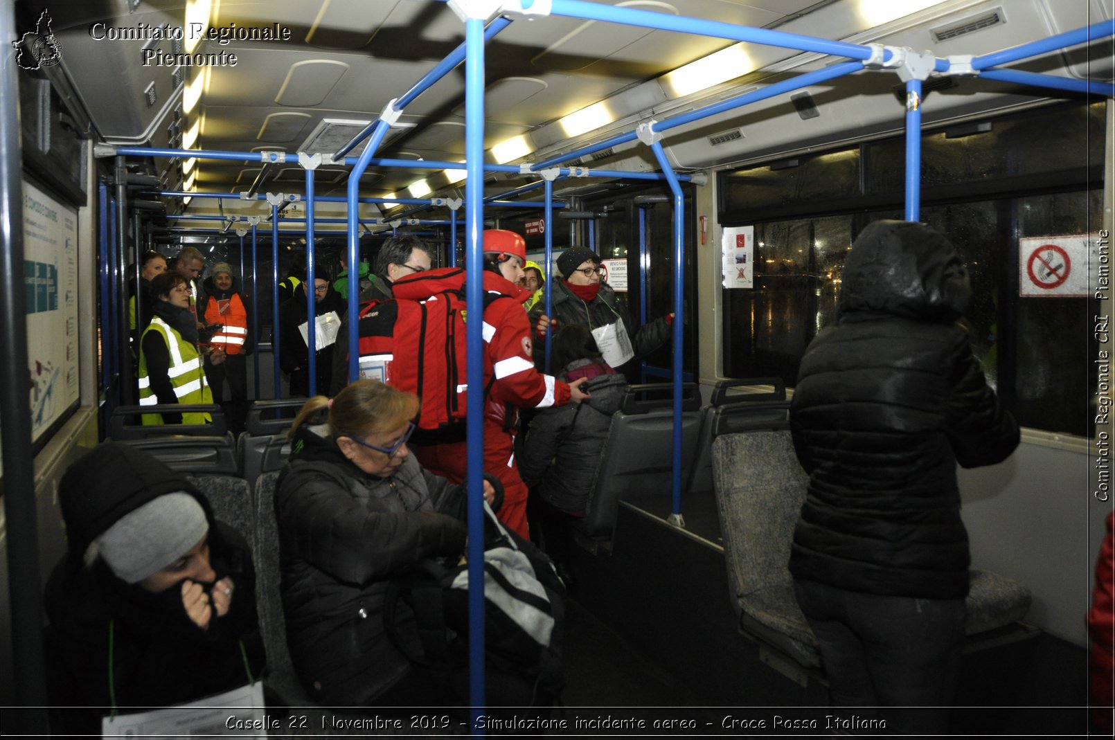 Caselle 22 Novembre 2019 - Simulazione incidente aereo - Croce Rossa Italiana