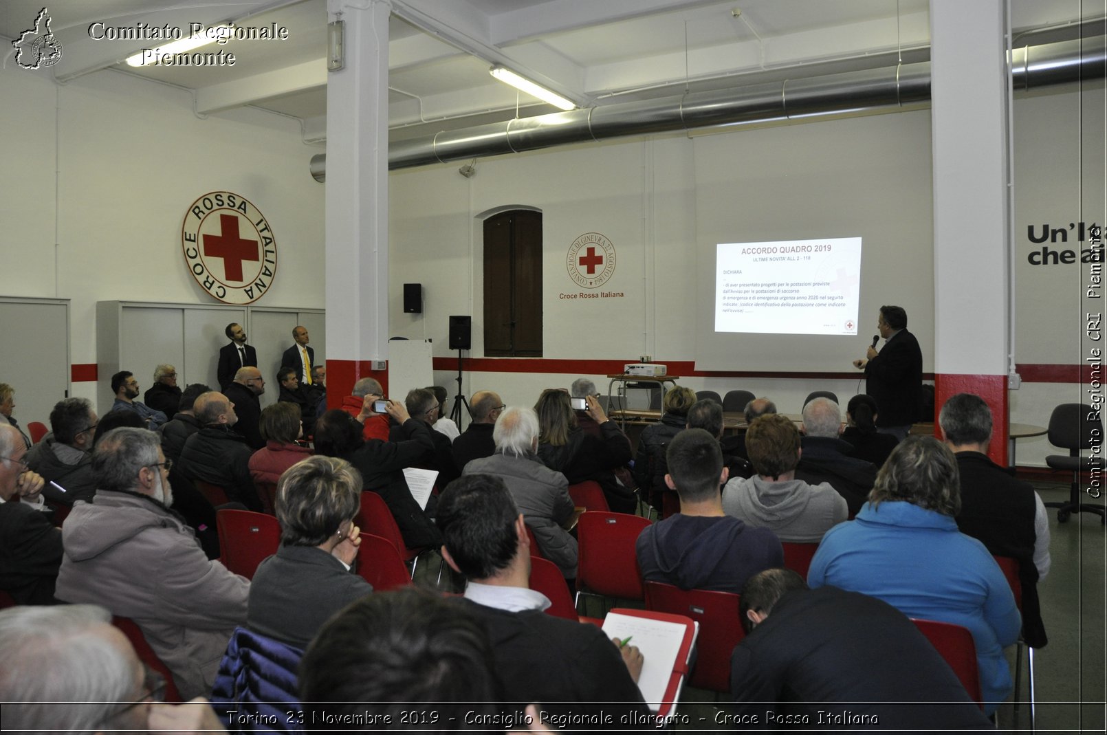 Torino 23 Novembre 2019 - Consiglio Regionale allargato - Croce Rossa Italiana