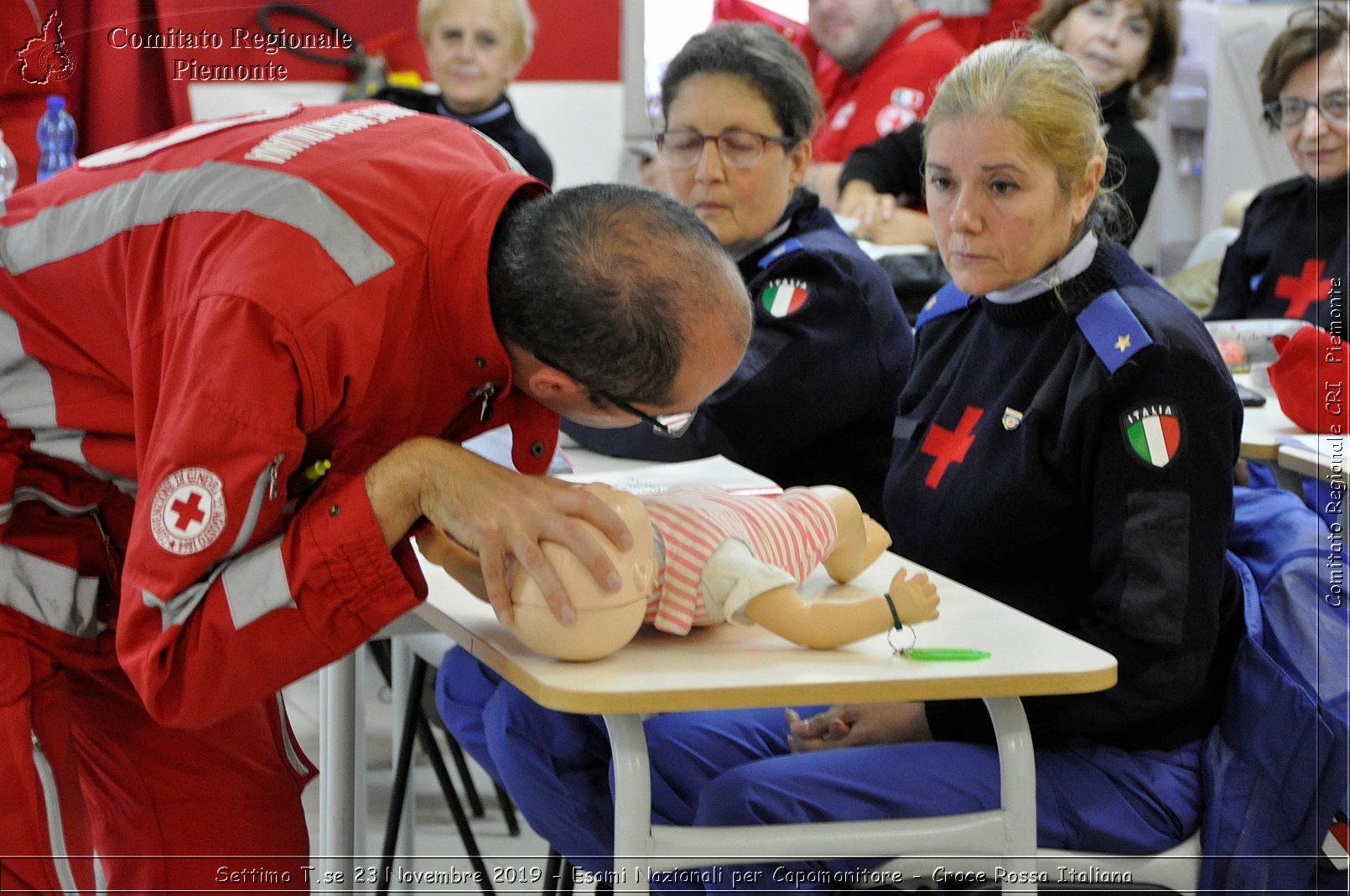 Settimo T.se 23 Novembre 2019 - Esami Nazionali per Capomonitore - Croce Rossa Italiana