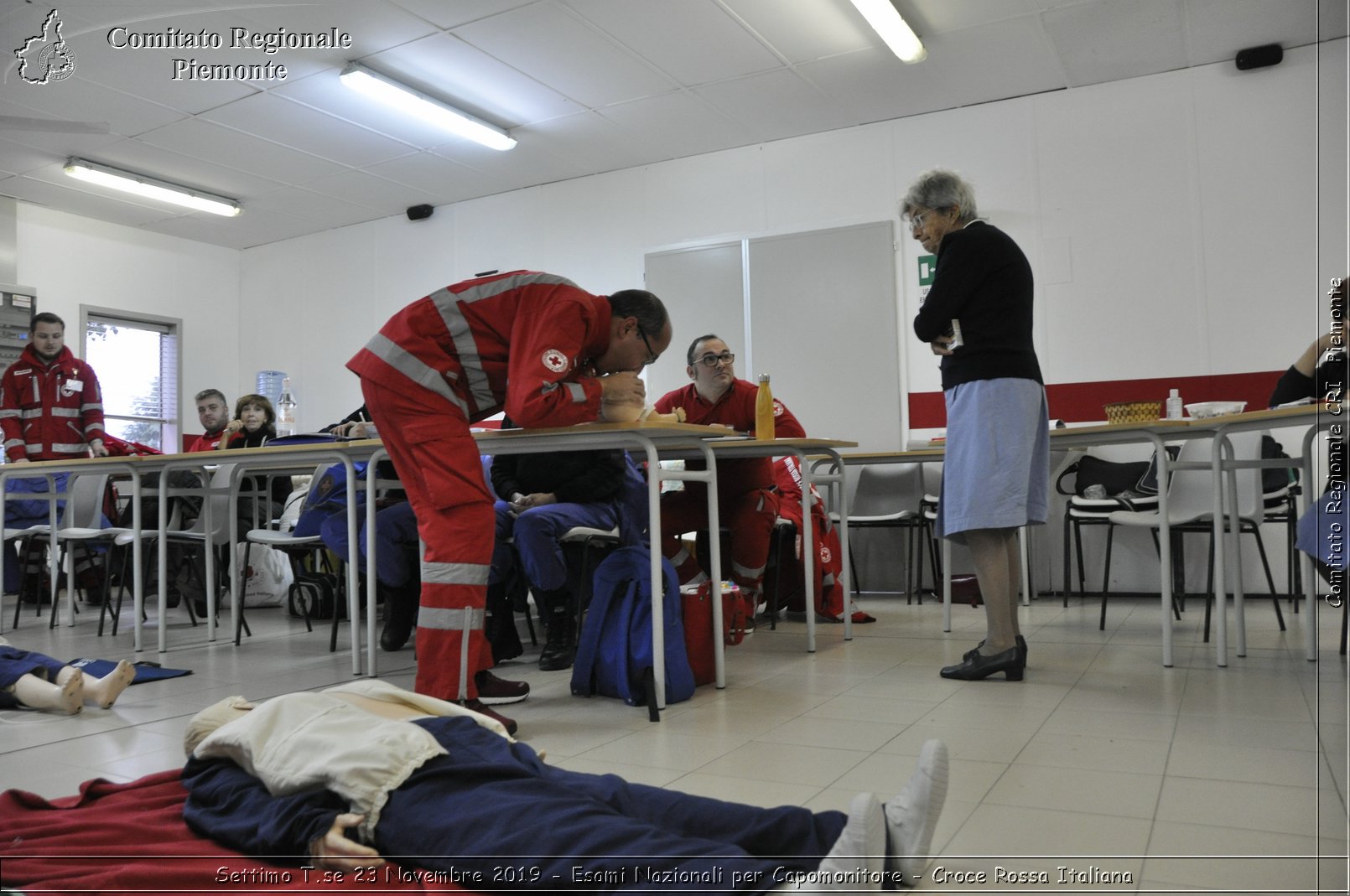 Settimo T.se 23 Novembre 2019 - Esami Nazionali per Capomonitore - Croce Rossa Italiana