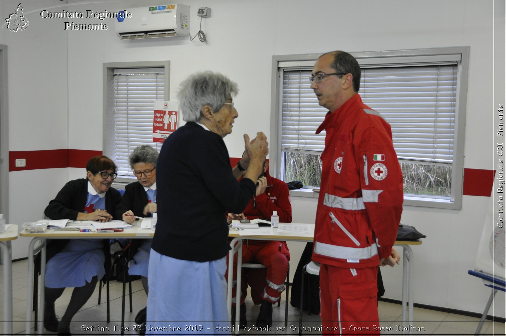 Settimo T.se 23 Novembre 2019 - Esami Nazionali per Capomonitore - Croce Rossa Italiana