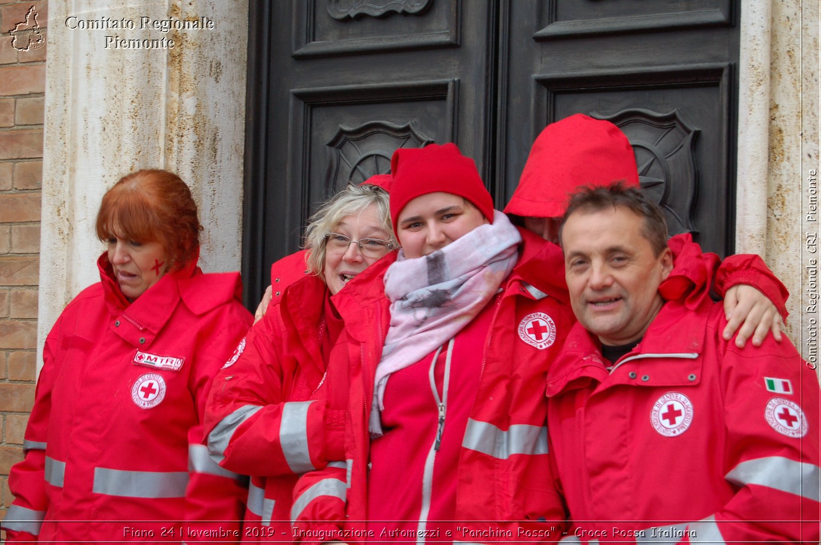 Fiano 24 Novembre 2019 - Inaugurazione Automezzi e "Panchina Rossa" - Croce Rossa Italiana