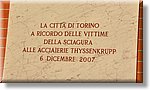 Torino 6 Dicembre 2019 - 12 Anniversario tragedia Thyssen Krupp - Croce Rossa Italiana