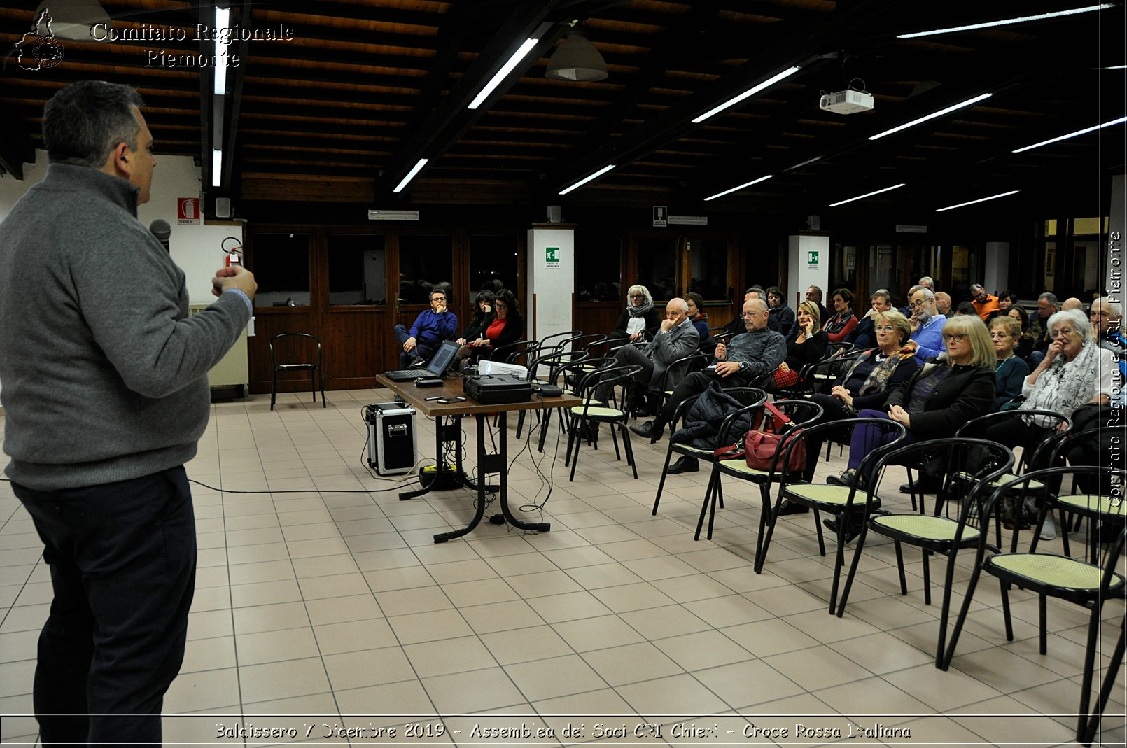 Baldissero 7 Dicembre 2019 - Assemblea dei Sici CRI Chieri - Croce Rossa Italiana