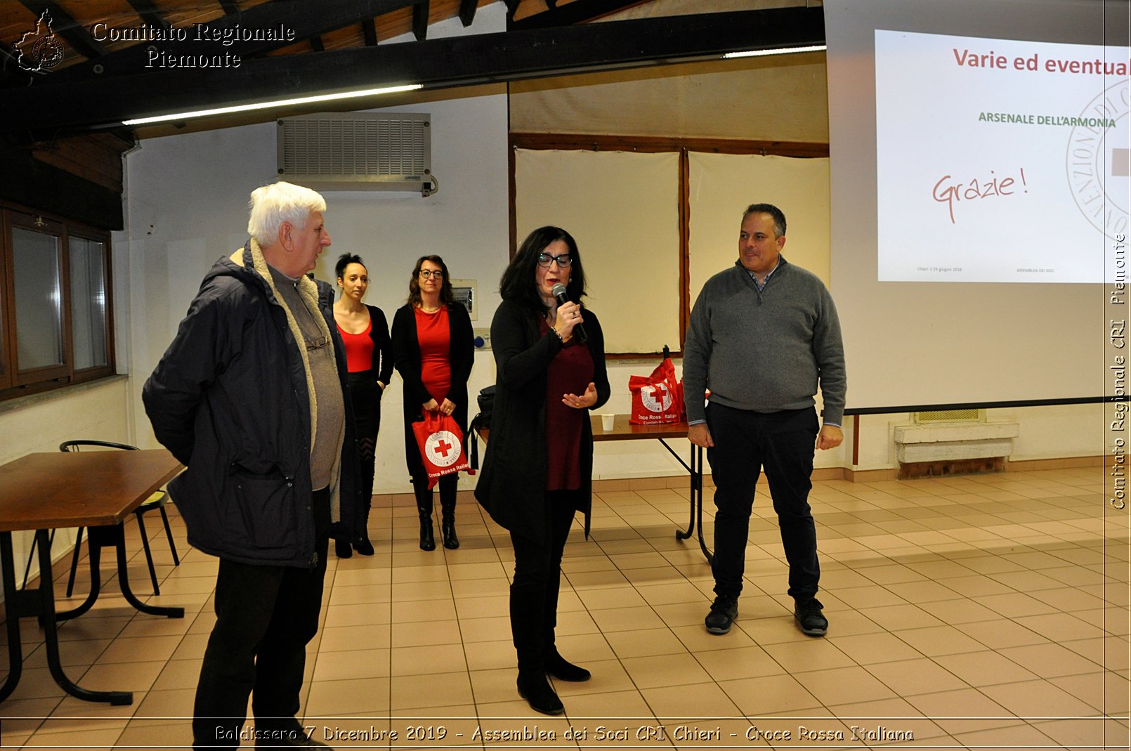 Baldissero 7 Dicembre 2019 - Assemblea dei Sici CRI Chieri - Croce Rossa Italiana