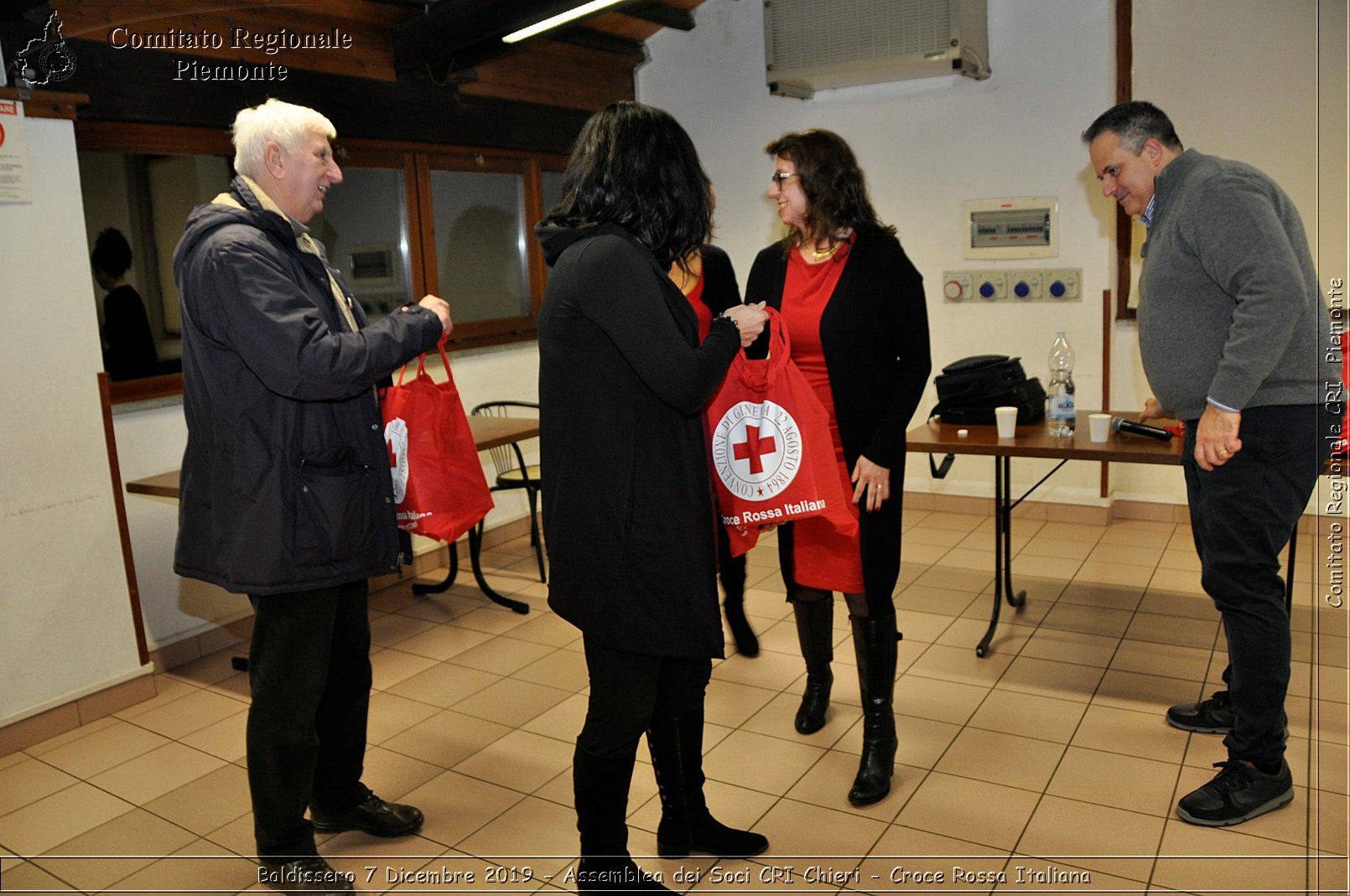 Baldissero 7 Dicembre 2019 - Assemblea dei Sici CRI Chieri - Croce Rossa Italiana