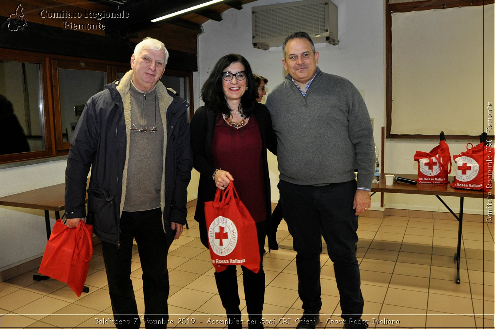 Baldissero 7 Dicembre 2019 - Assemblea dei Sici CRI Chieri - Croce Rossa Italiana