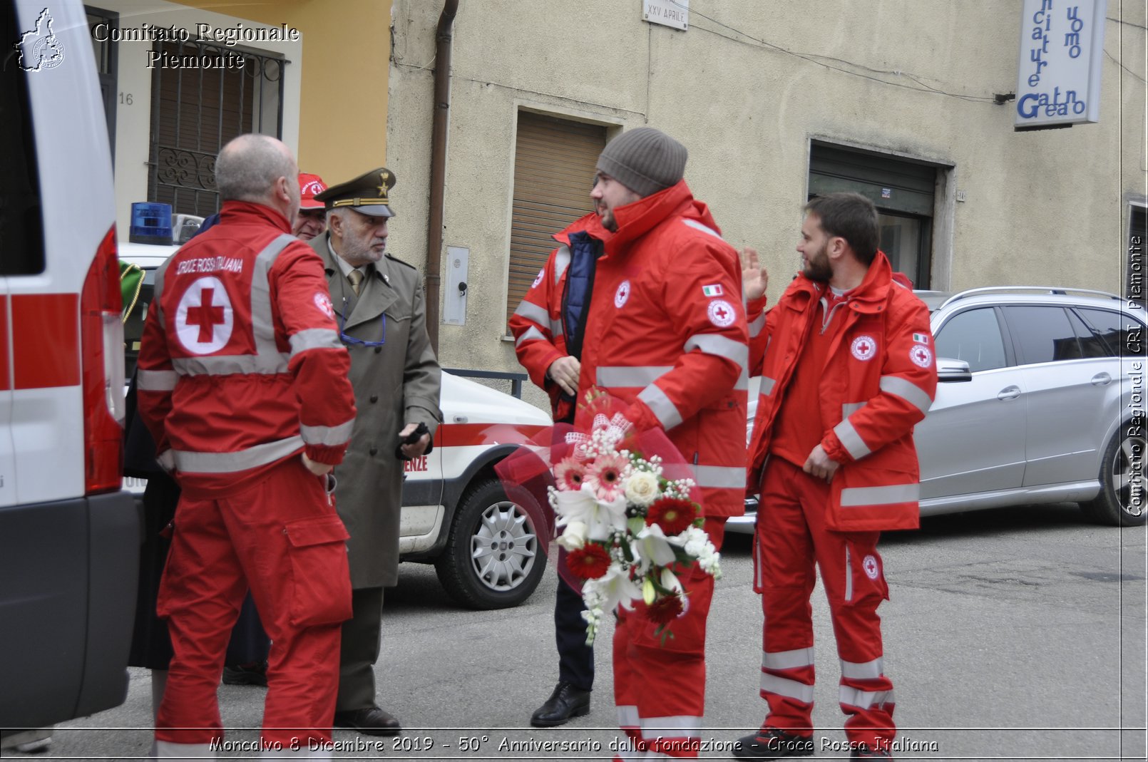 Moncalvo 8 Dicembre 2019 - 50 Anniversario dalla fondazione - Croce Rossa Italiana