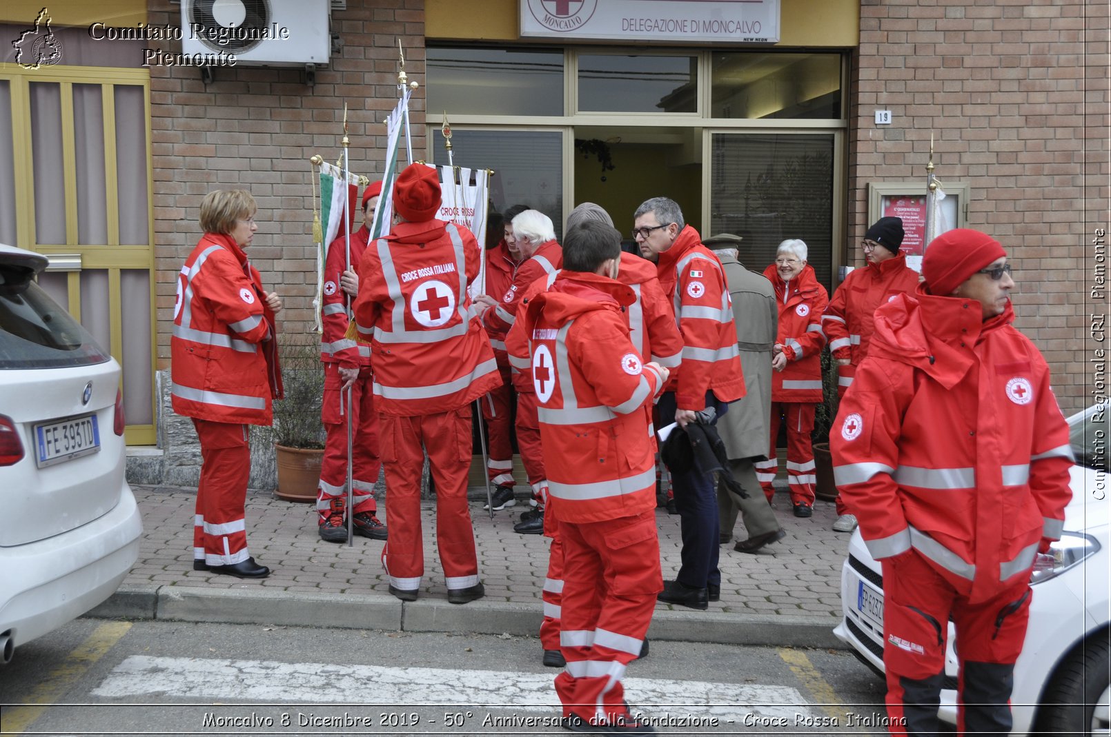 Moncalvo 8 Dicembre 2019 - 50 Anniversario dalla fondazione - Croce Rossa Italiana