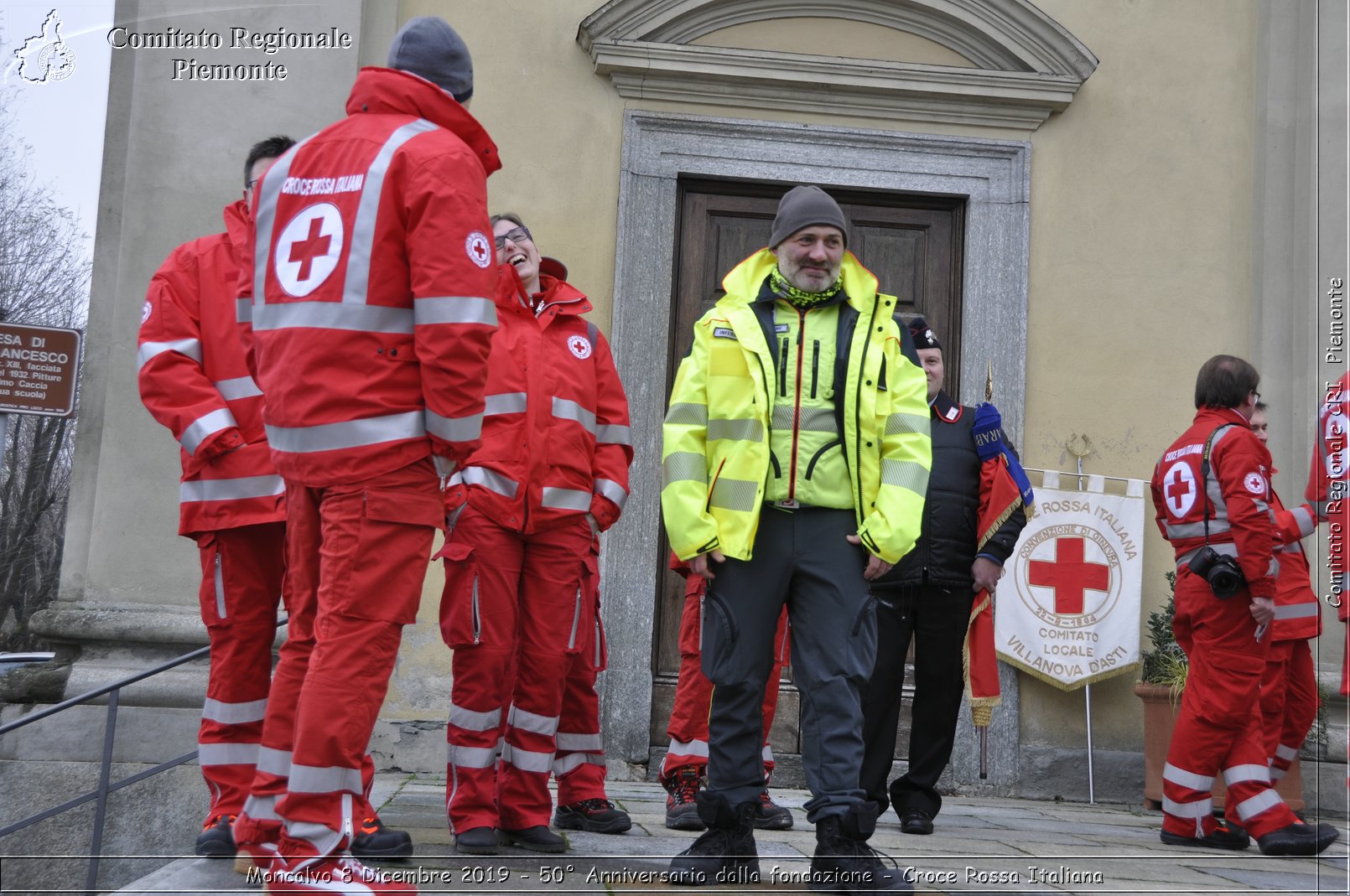 Moncalvo 8 Dicembre 2019 - 50 Anniversario dalla fondazione - Croce Rossa Italiana