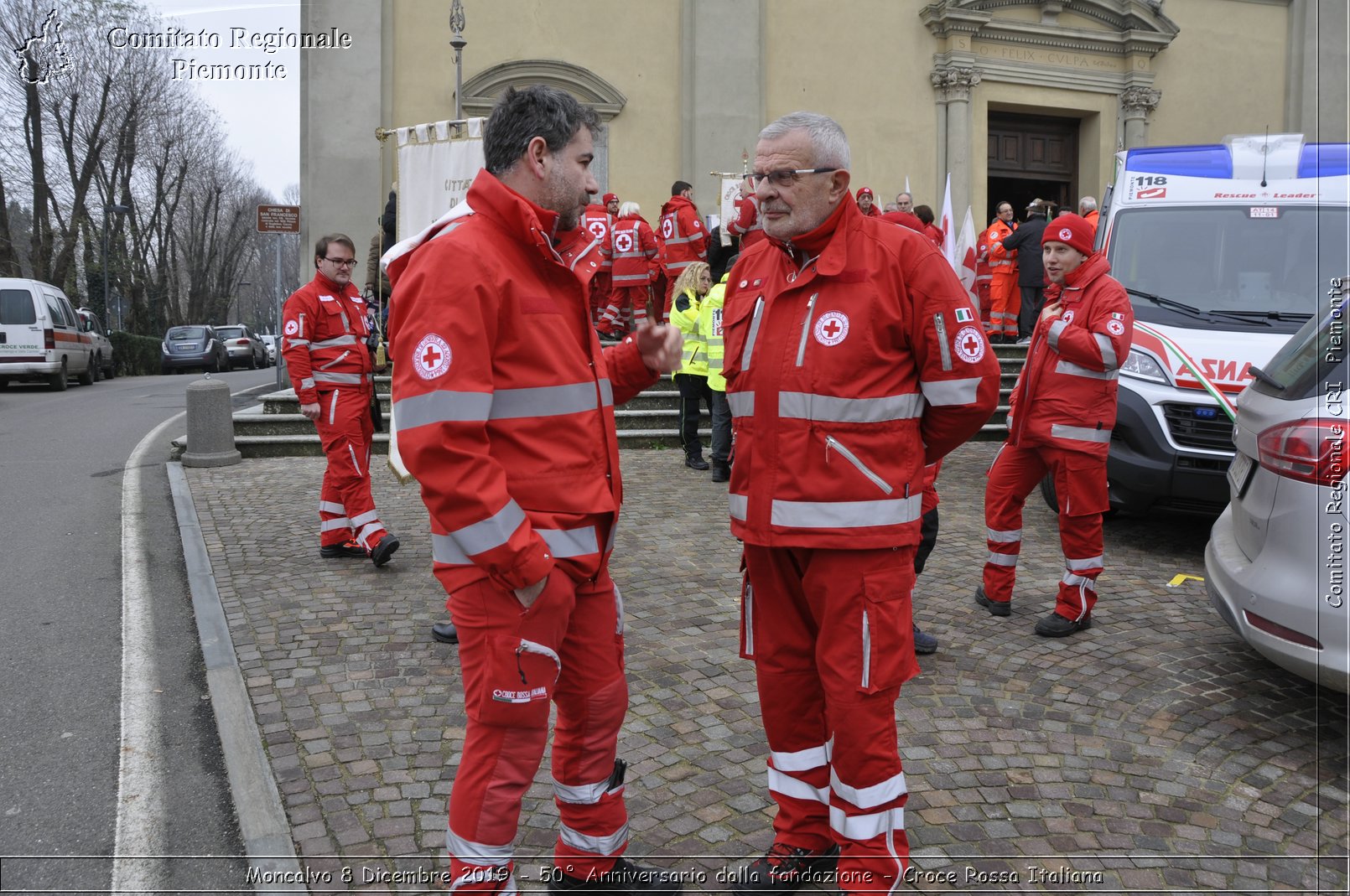 Moncalvo 8 Dicembre 2019 - 50 Anniversario dalla fondazione - Croce Rossa Italiana