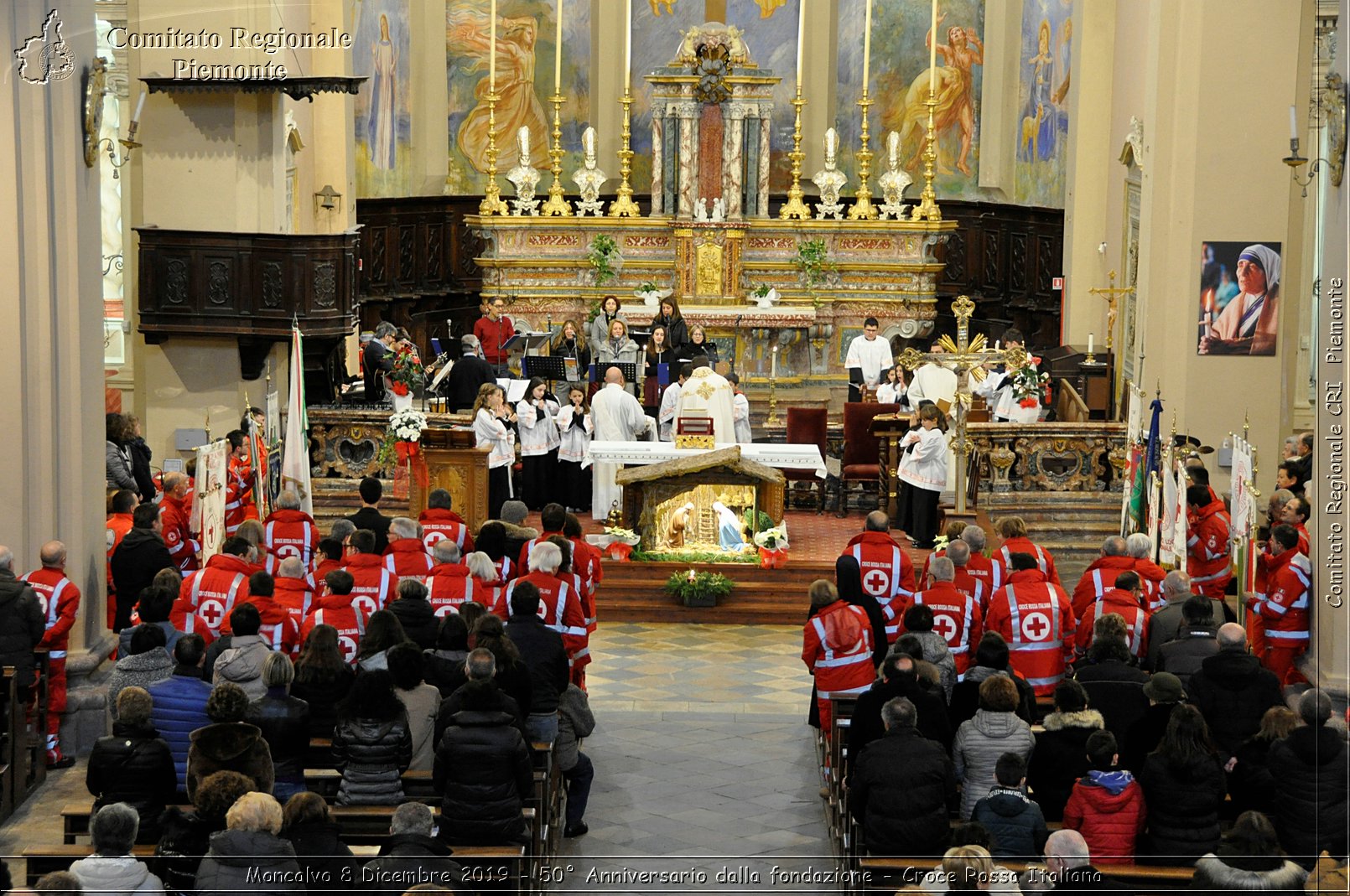 Moncalvo 8 Dicembre 2019 - 50 Anniversario dalla fondazione - Croce Rossa Italiana