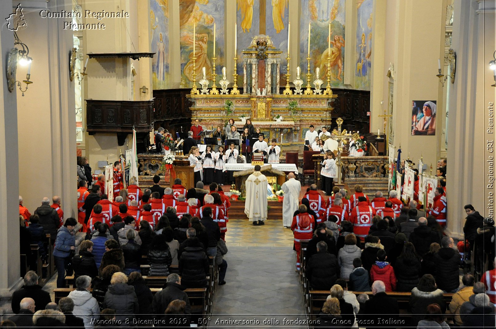 Moncalvo 8 Dicembre 2019 - 50 Anniversario dalla fondazione - Croce Rossa Italiana