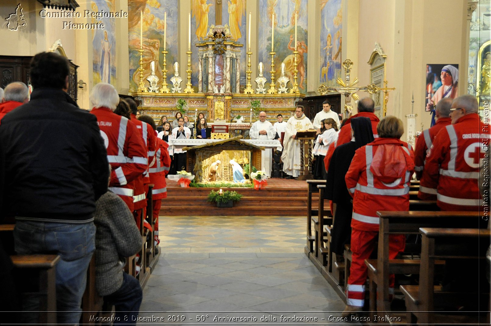 Moncalvo 8 Dicembre 2019 - 50 Anniversario dalla fondazione - Croce Rossa Italiana