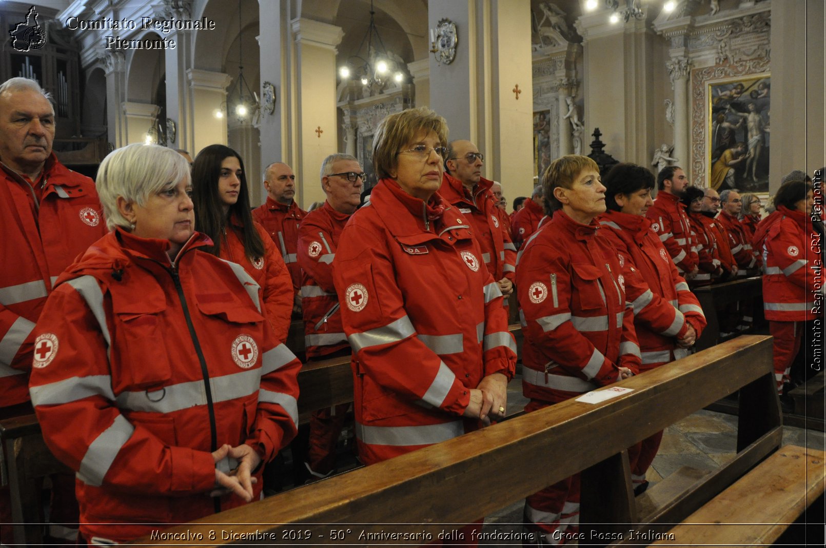 Moncalvo 8 Dicembre 2019 - 50 Anniversario dalla fondazione - Croce Rossa Italiana