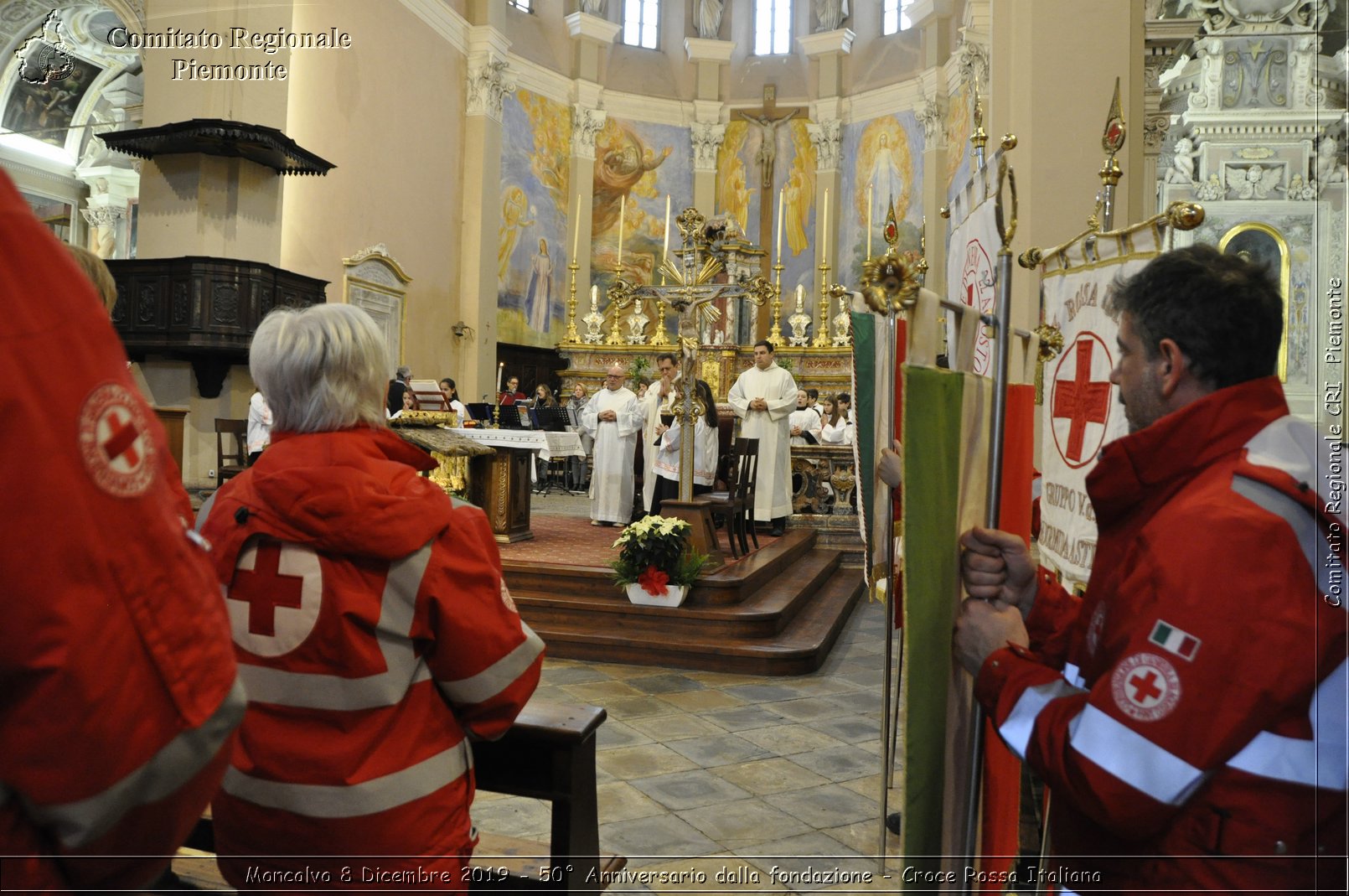 Moncalvo 8 Dicembre 2019 - 50 Anniversario dalla fondazione - Croce Rossa Italiana