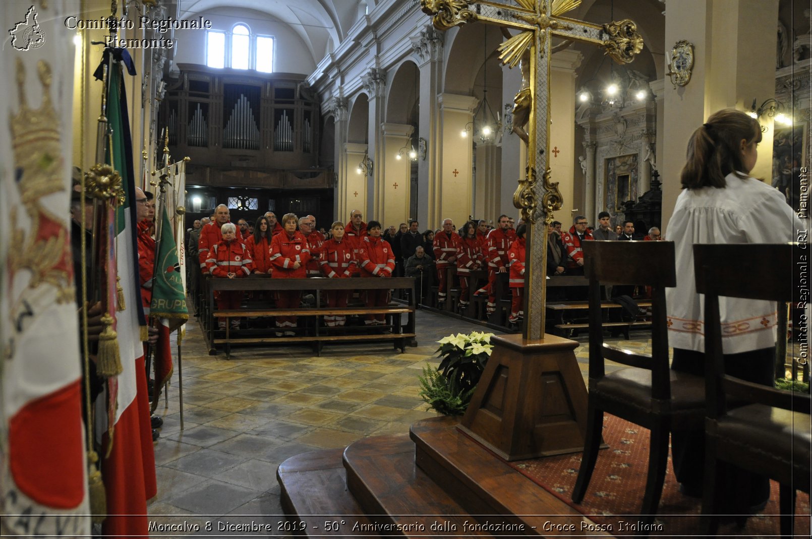 Moncalvo 8 Dicembre 2019 - 50 Anniversario dalla fondazione - Croce Rossa Italiana