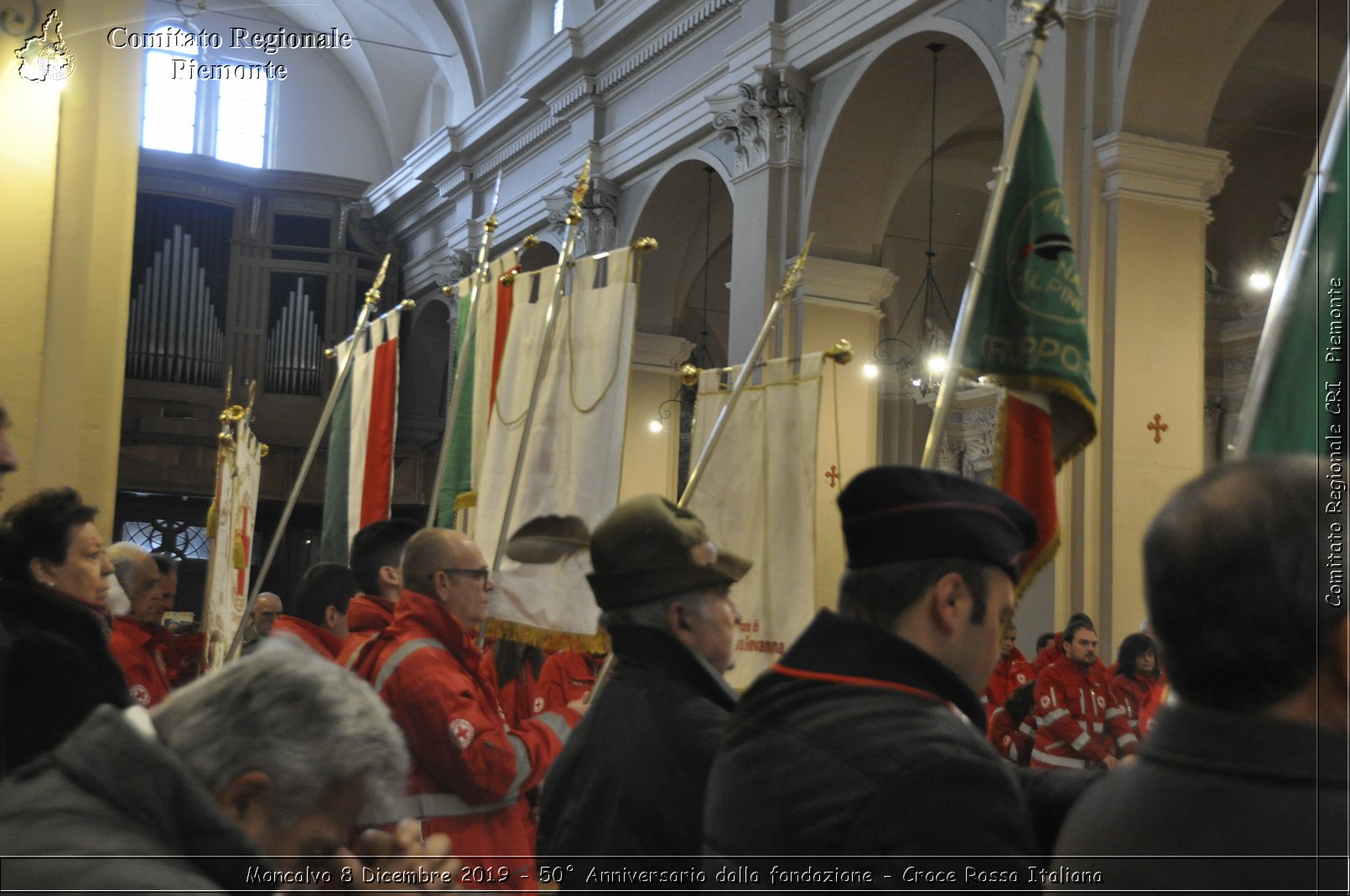 Moncalvo 8 Dicembre 2019 - 50 Anniversario dalla fondazione - Croce Rossa Italiana