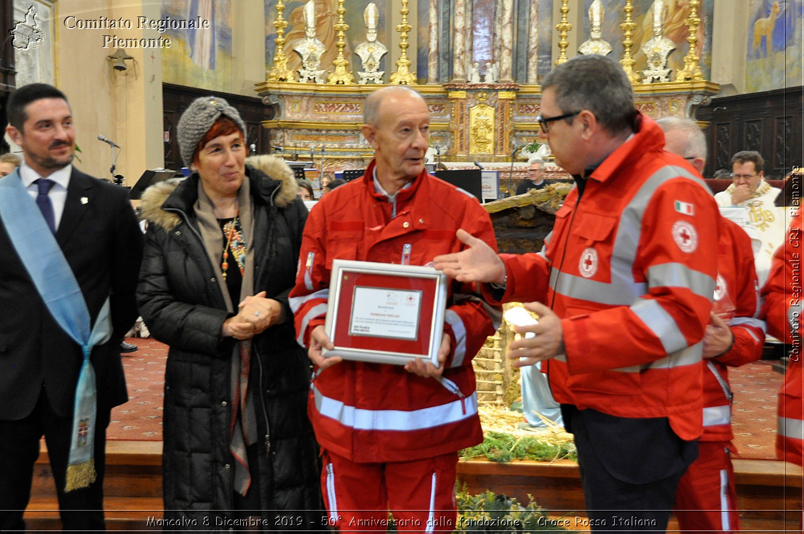 Moncalvo 8 Dicembre 2019 - 50 Anniversario dalla fondazione - Croce Rossa Italiana