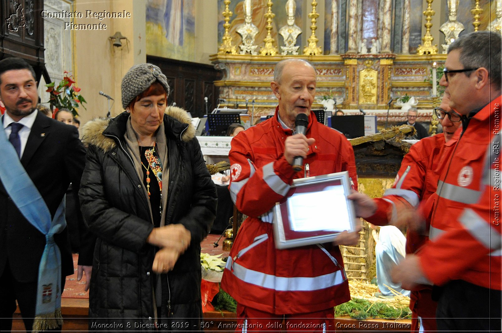 Moncalvo 8 Dicembre 2019 - 50 Anniversario dalla fondazione - Croce Rossa Italiana