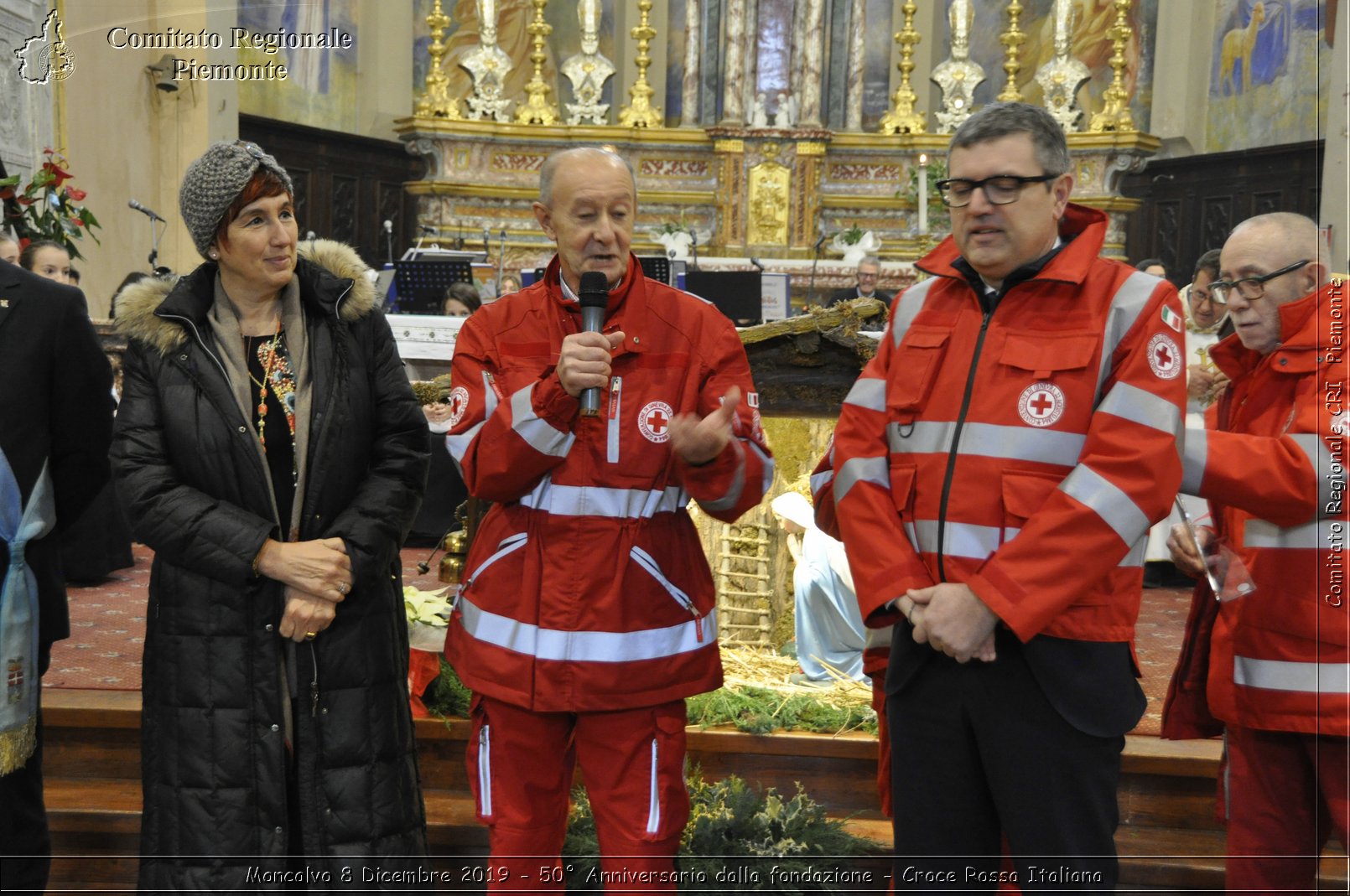 Moncalvo 8 Dicembre 2019 - 50 Anniversario dalla fondazione - Croce Rossa Italiana