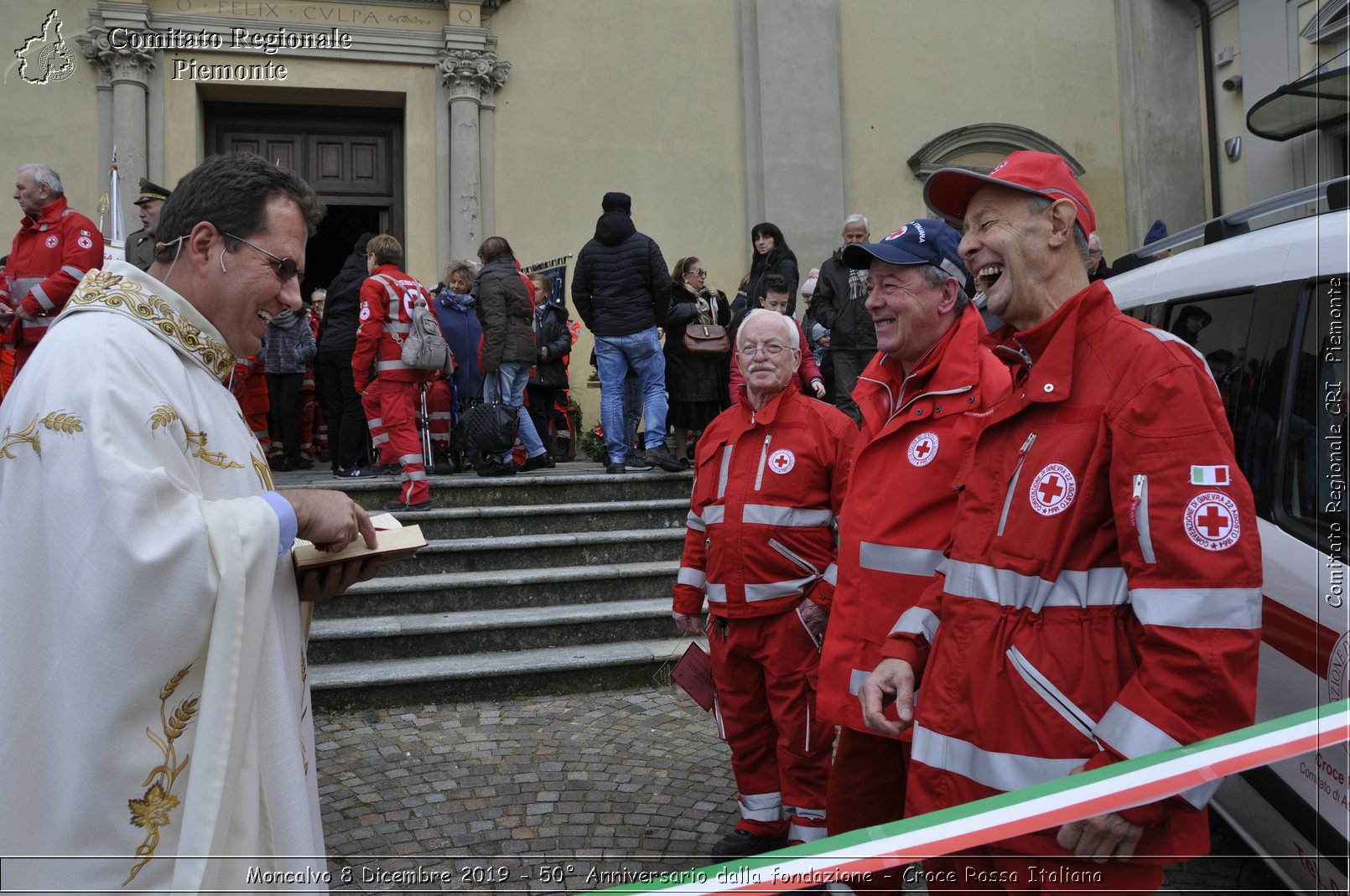 Moncalvo 8 Dicembre 2019 - 50 Anniversario dalla fondazione - Croce Rossa Italiana