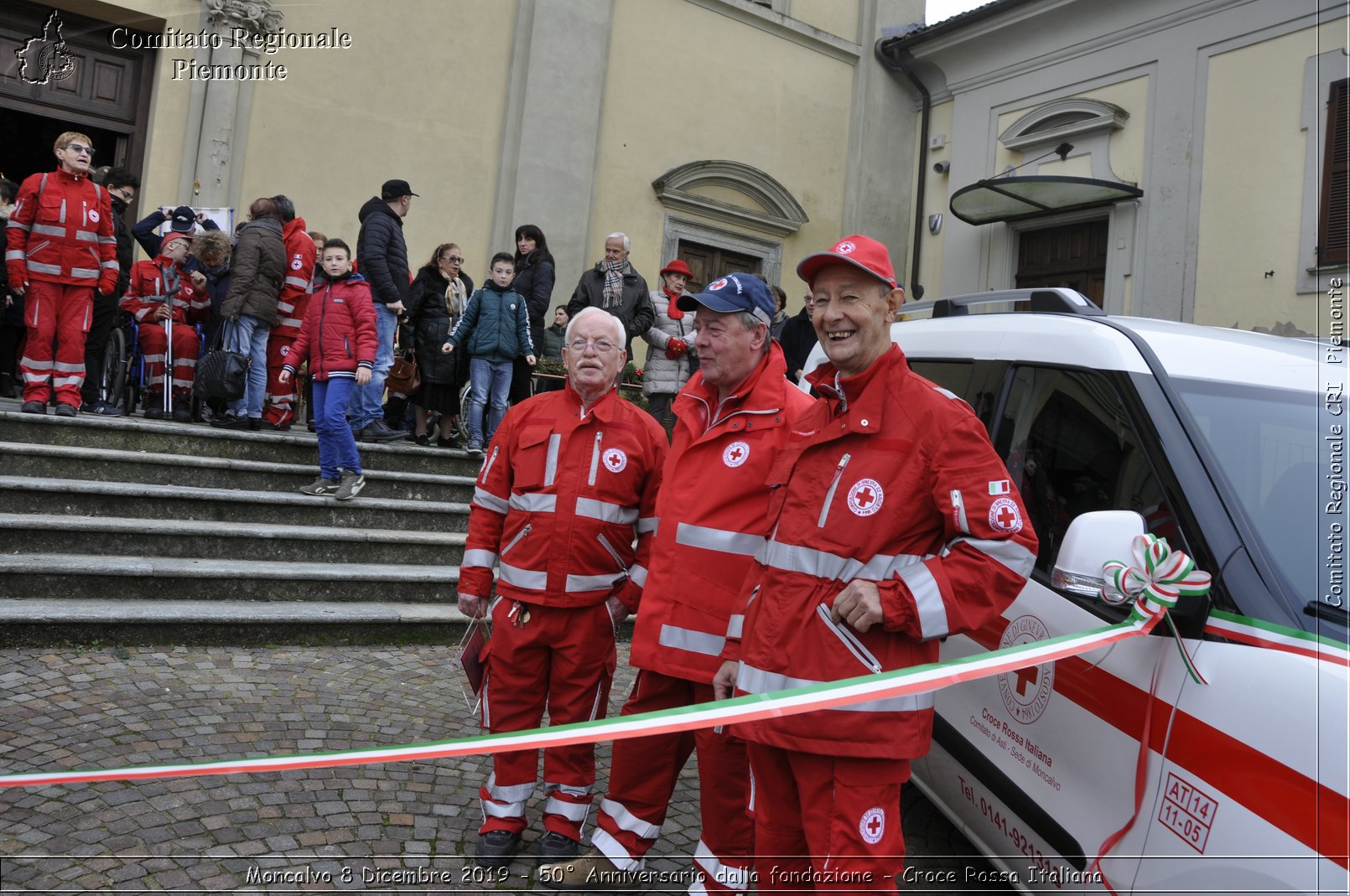 Moncalvo 8 Dicembre 2019 - 50 Anniversario dalla fondazione - Croce Rossa Italiana