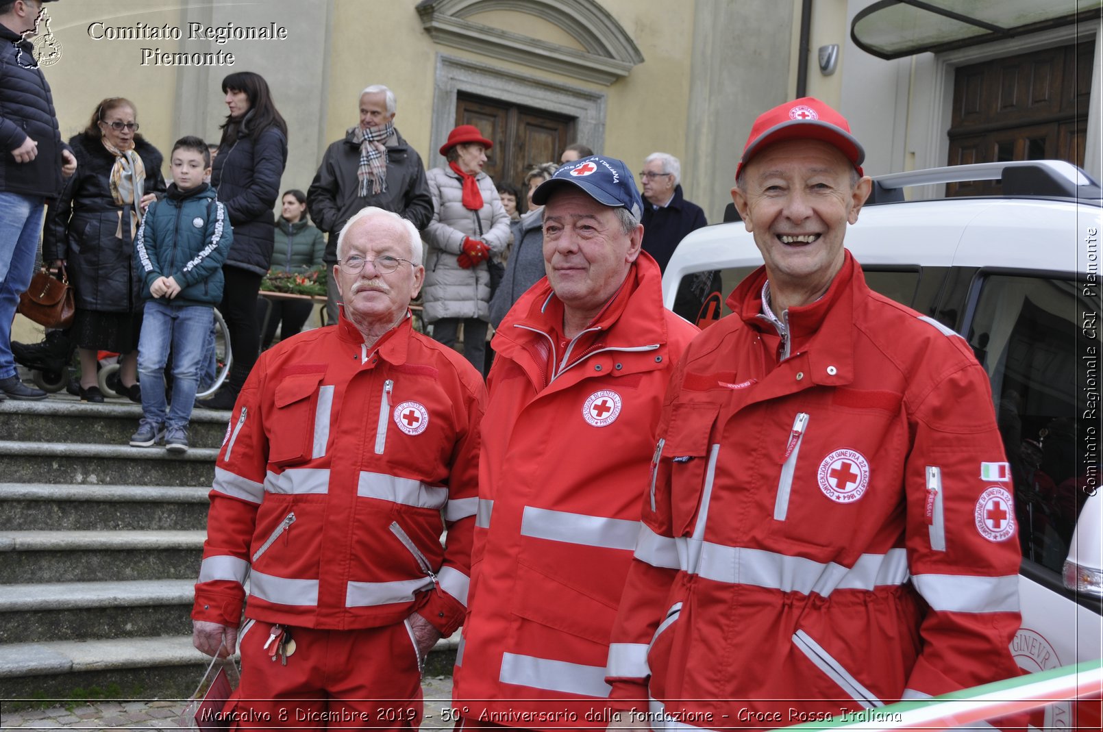 Moncalvo 8 Dicembre 2019 - 50 Anniversario dalla fondazione - Croce Rossa Italiana