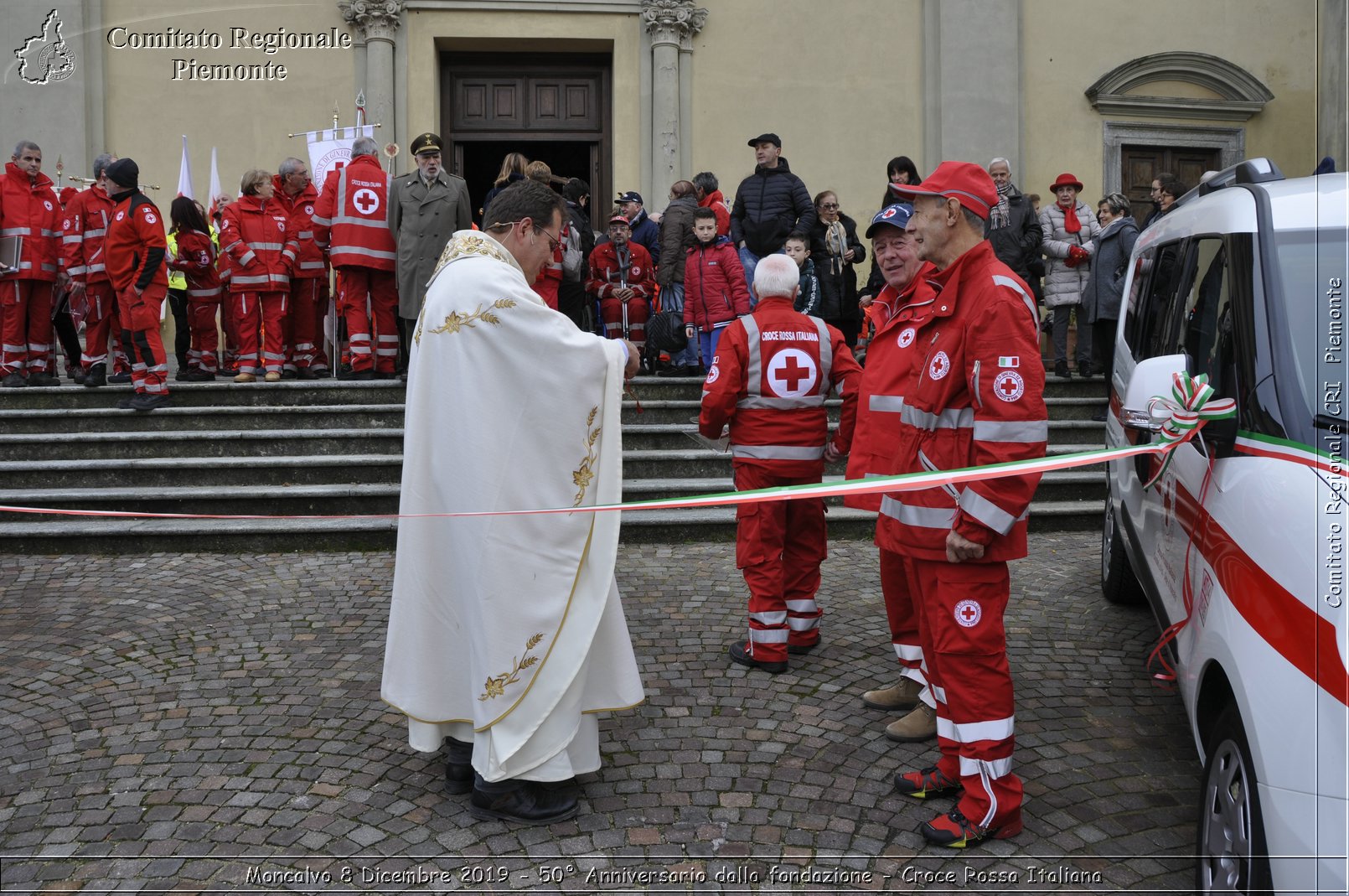 Moncalvo 8 Dicembre 2019 - 50° Anniversario dalla fondazione - Croce Rossa Italiana