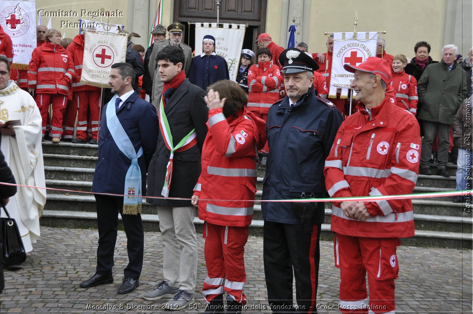 Moncalvo 8 Dicembre 2019 - 50 Anniversario dalla fondazione - Croce Rossa Italiana