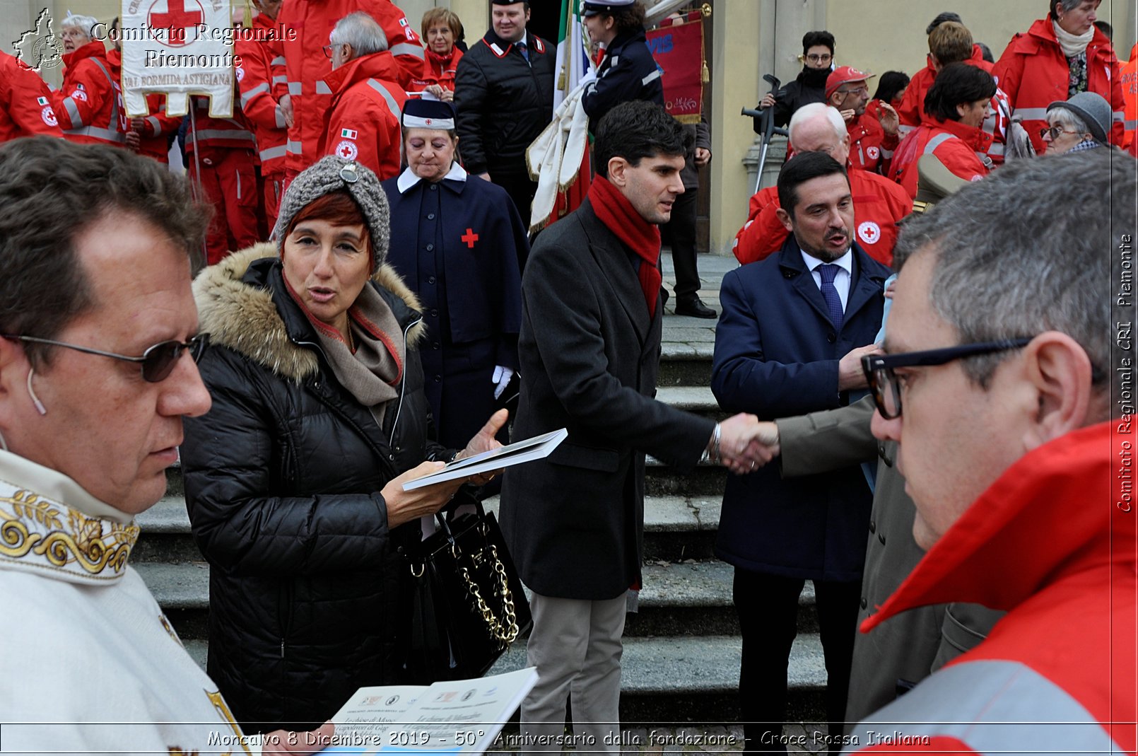 Moncalvo 8 Dicembre 2019 - 50 Anniversario dalla fondazione - Croce Rossa Italiana