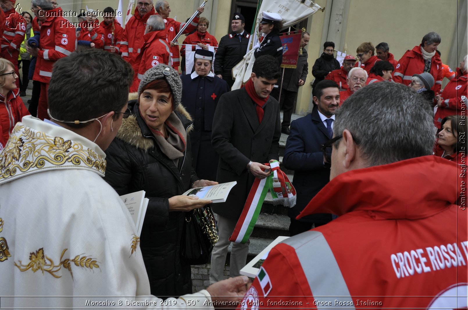 Moncalvo 8 Dicembre 2019 - 50 Anniversario dalla fondazione - Croce Rossa Italiana