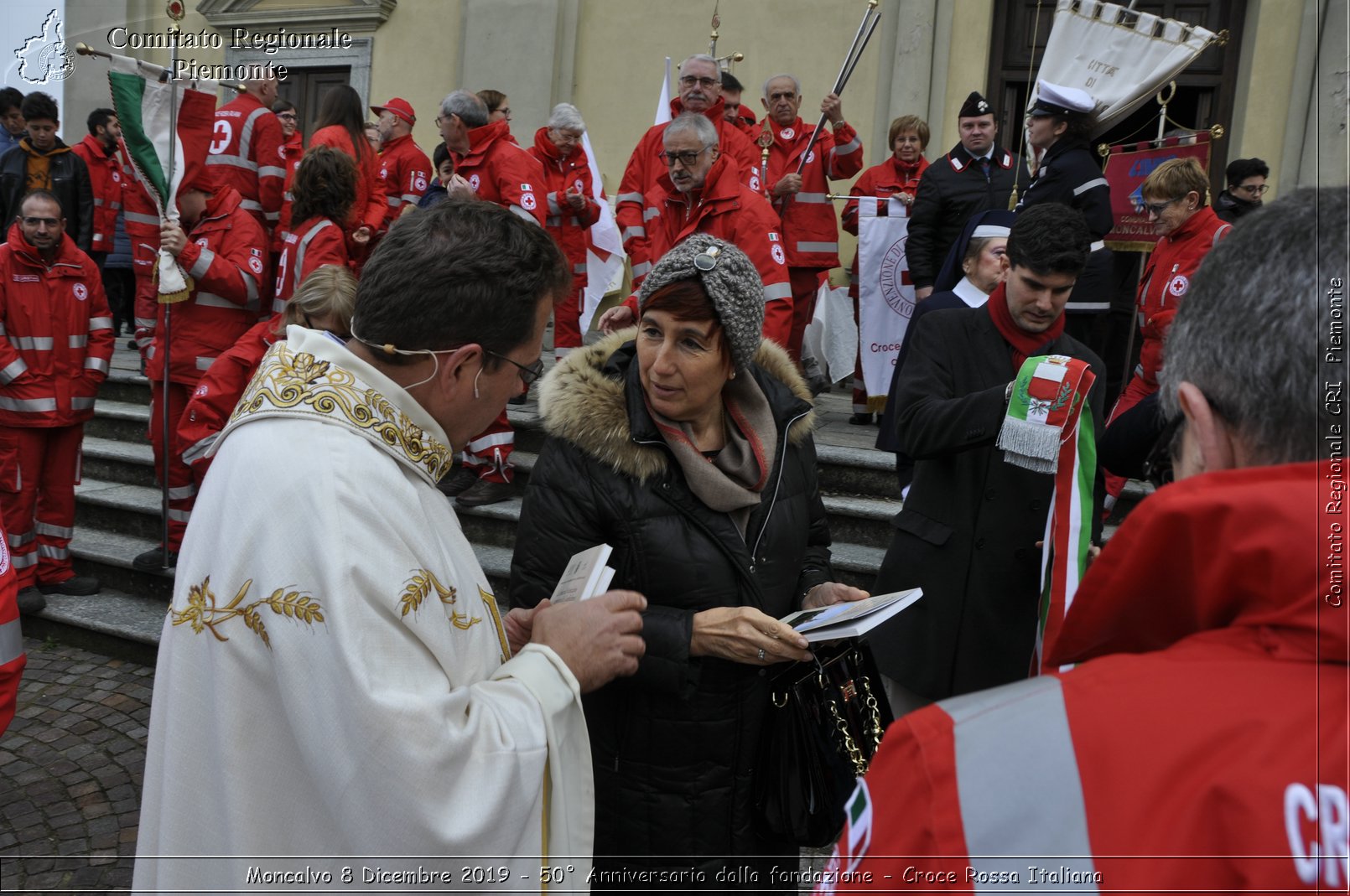 Moncalvo 8 Dicembre 2019 - 50 Anniversario dalla fondazione - Croce Rossa Italiana