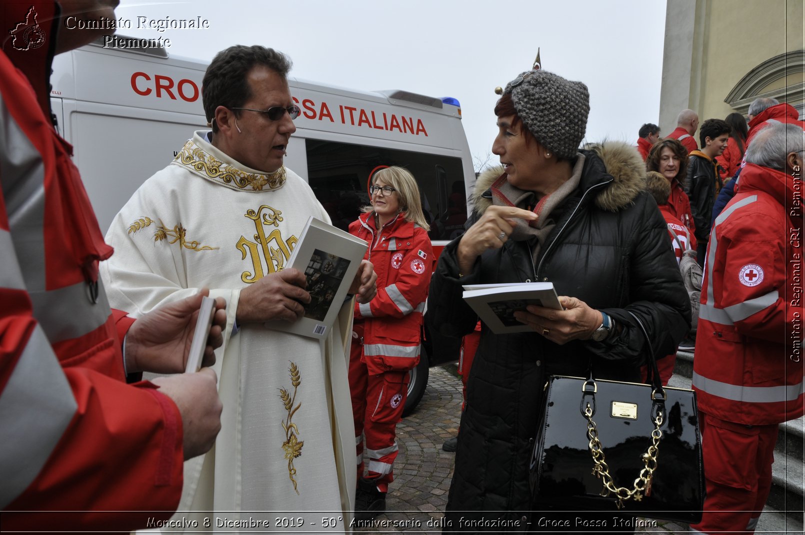 Moncalvo 8 Dicembre 2019 - 50 Anniversario dalla fondazione - Croce Rossa Italiana