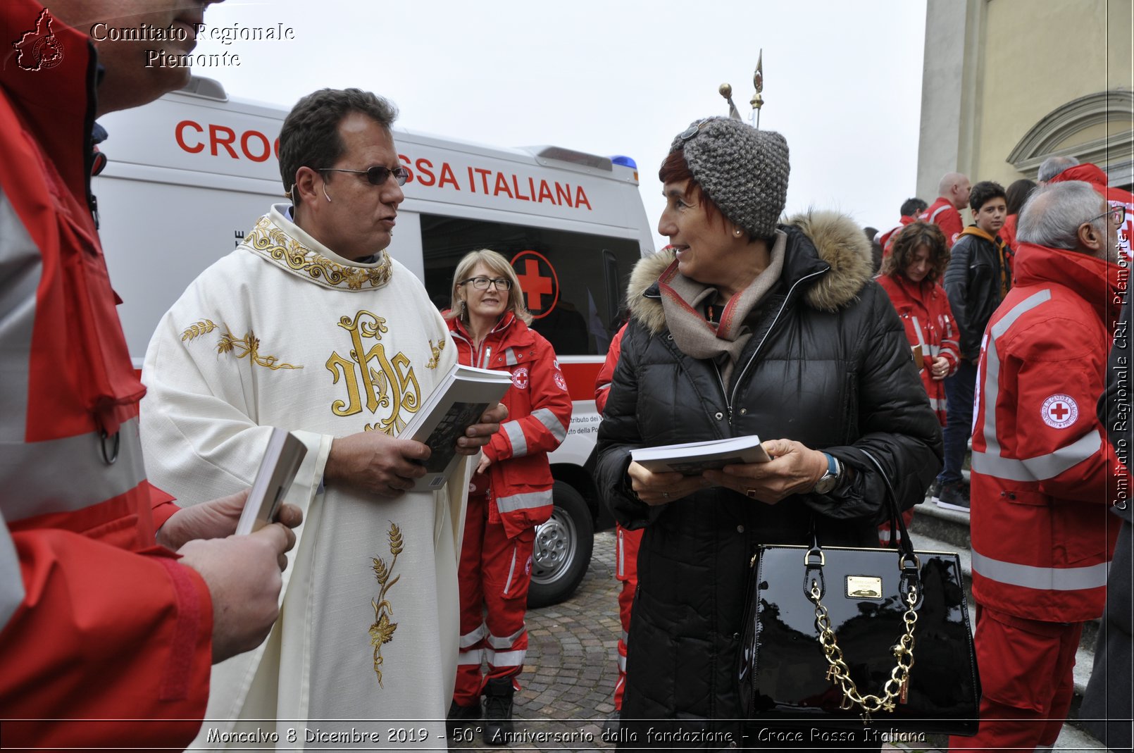 Moncalvo 8 Dicembre 2019 - 50 Anniversario dalla fondazione - Croce Rossa Italiana