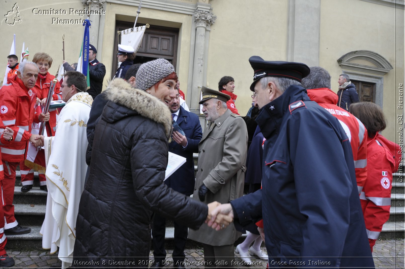 Moncalvo 8 Dicembre 2019 - 50 Anniversario dalla fondazione - Croce Rossa Italiana