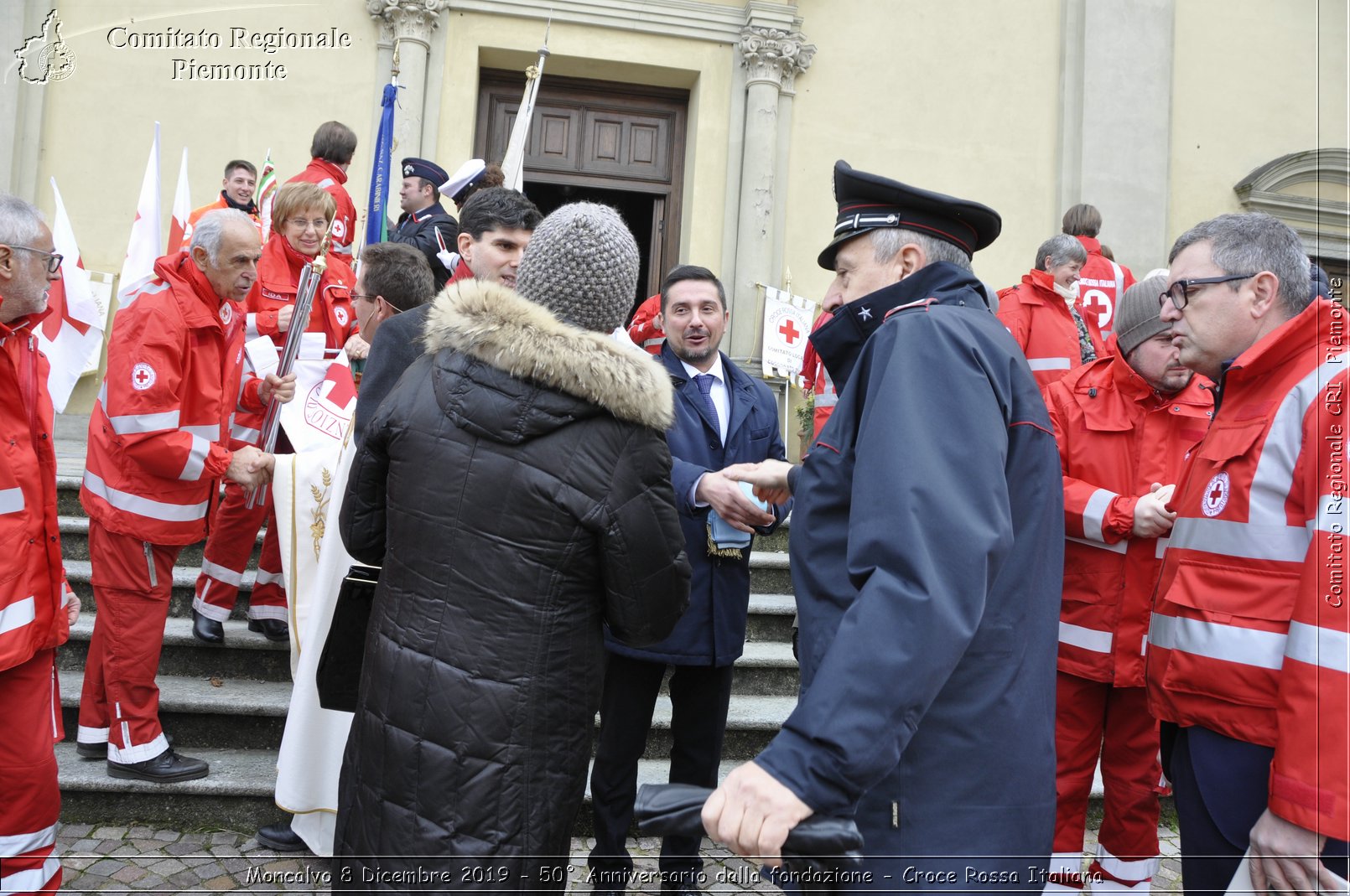 Moncalvo 8 Dicembre 2019 - 50 Anniversario dalla fondazione - Croce Rossa Italiana