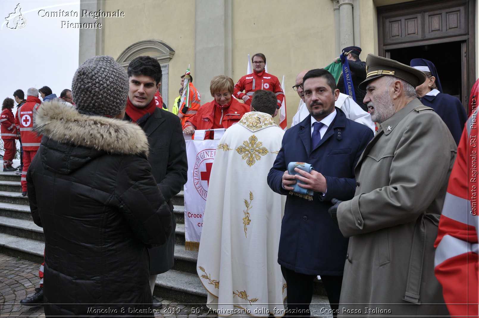 Moncalvo 8 Dicembre 2019 - 50 Anniversario dalla fondazione - Croce Rossa Italiana