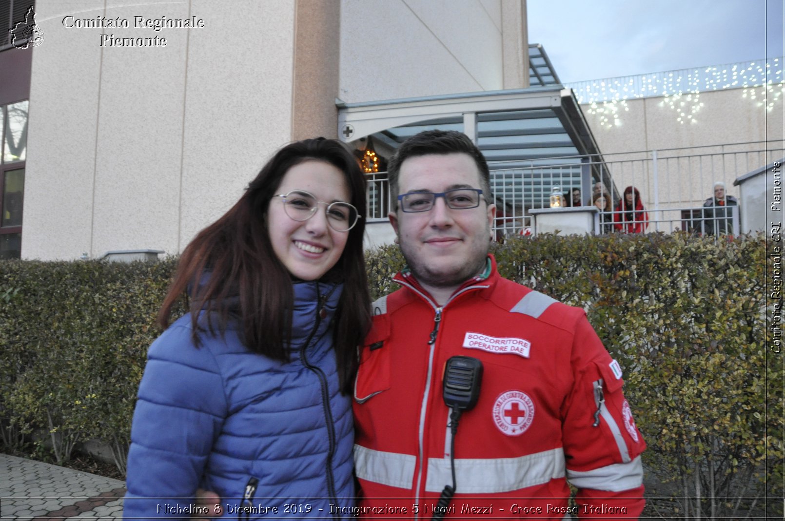 Nichelino 8 Dicembre 2019 - Inaugurazione 5 Nuovi Mezzi - Croce Rossa Italiana