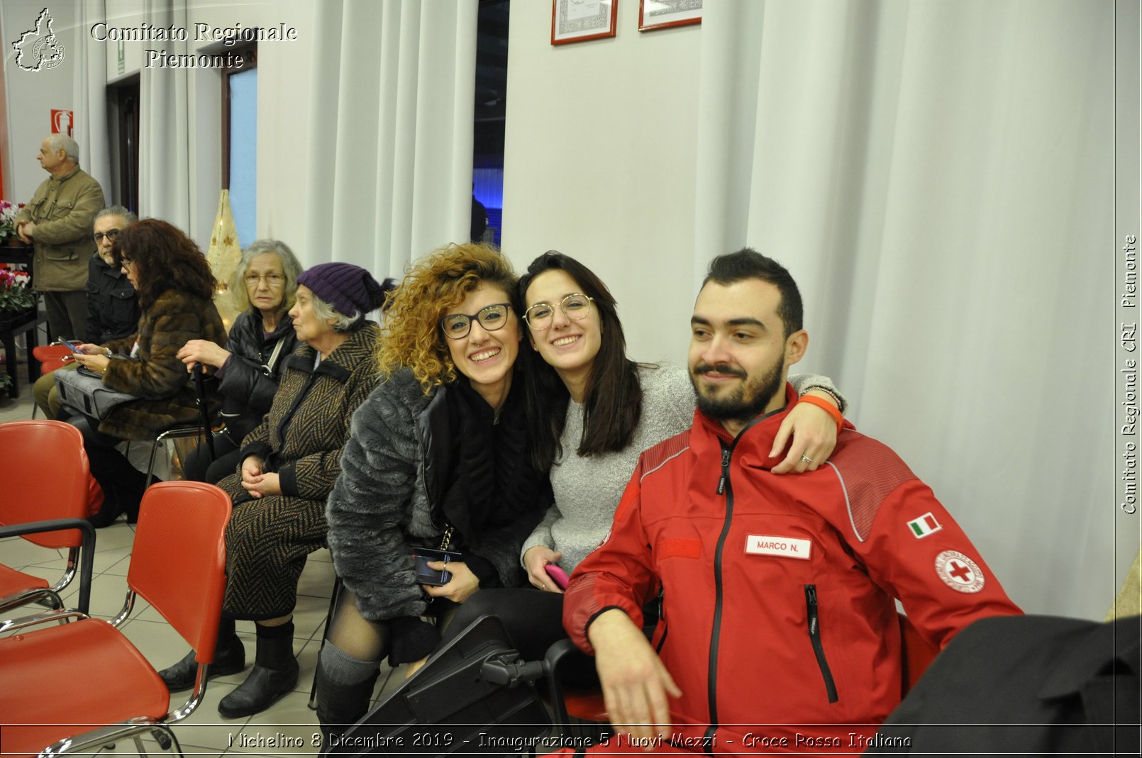 Nichelino 8 Dicembre 2019 - Inaugurazione 5 Nuovi Mezzi - Croce Rossa Italiana